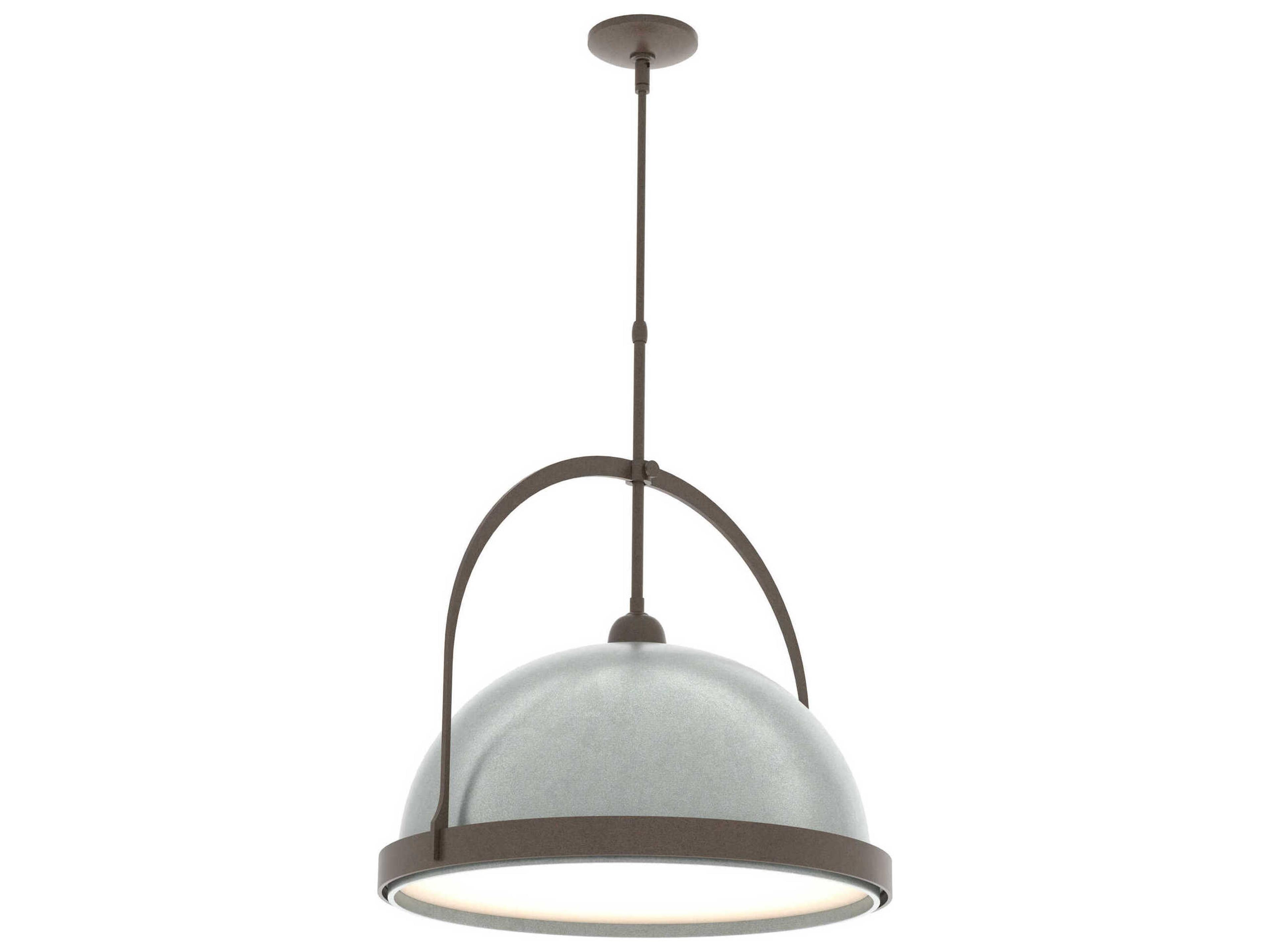 Hubbardton Forge Atlas 1-Light Glass Dome Pendant