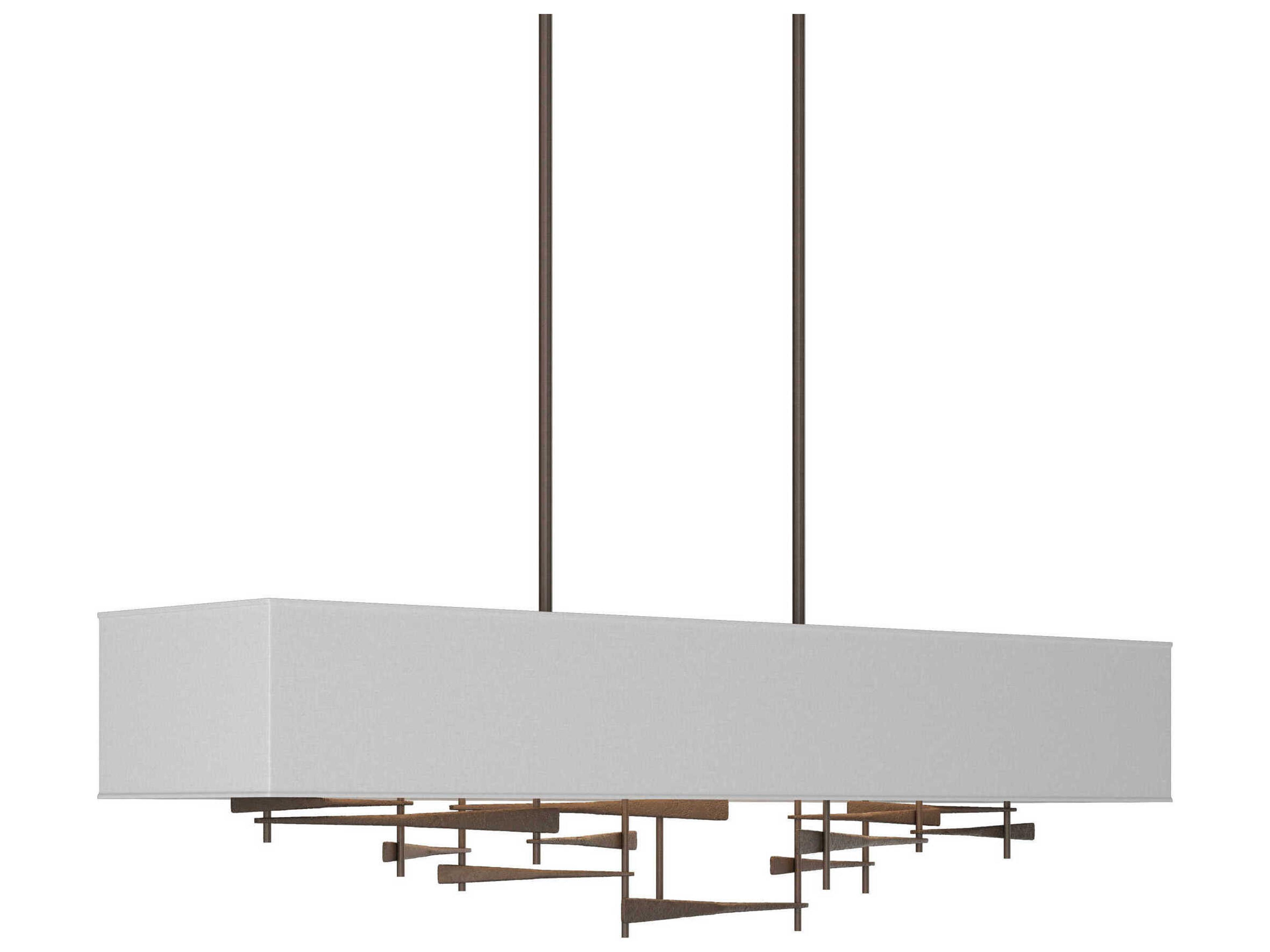 Hubbardton Forge Cavaletti 4-Light Linear Island Pendant