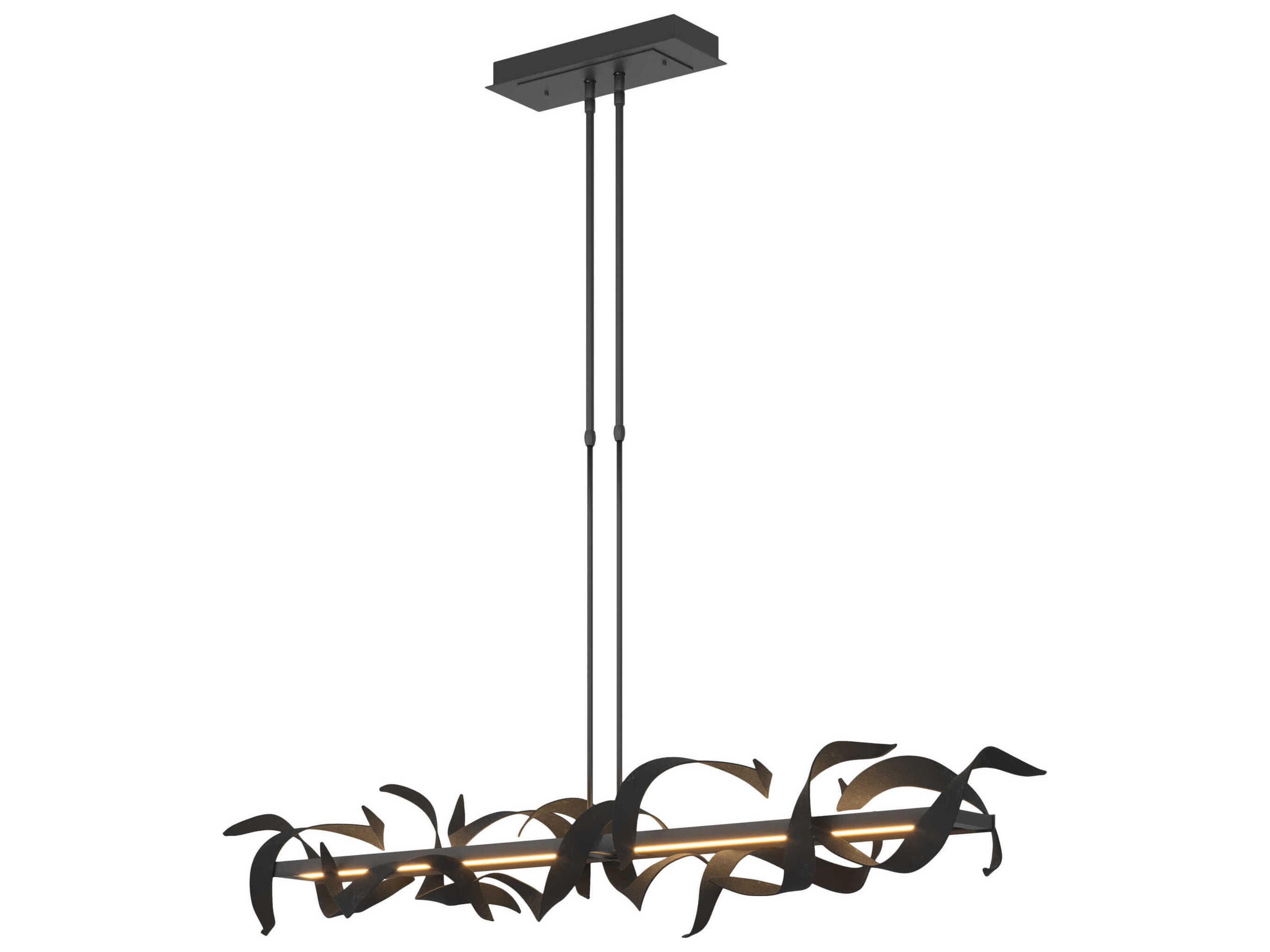Hubbardton Forge Folio 1-Light LED Linear Island Pendant