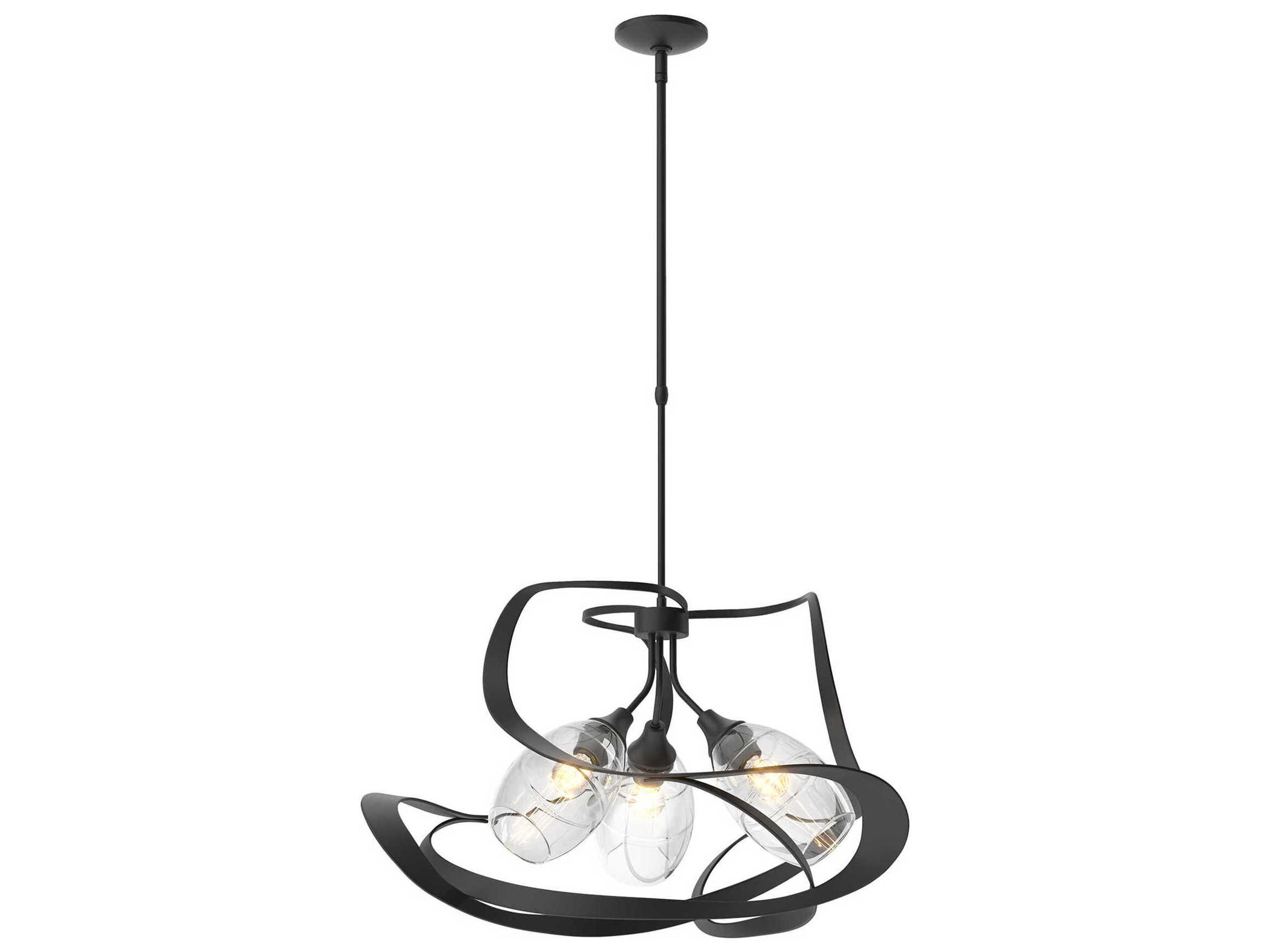 Hubbardton Forge Nest 3-Light Glass Pendant