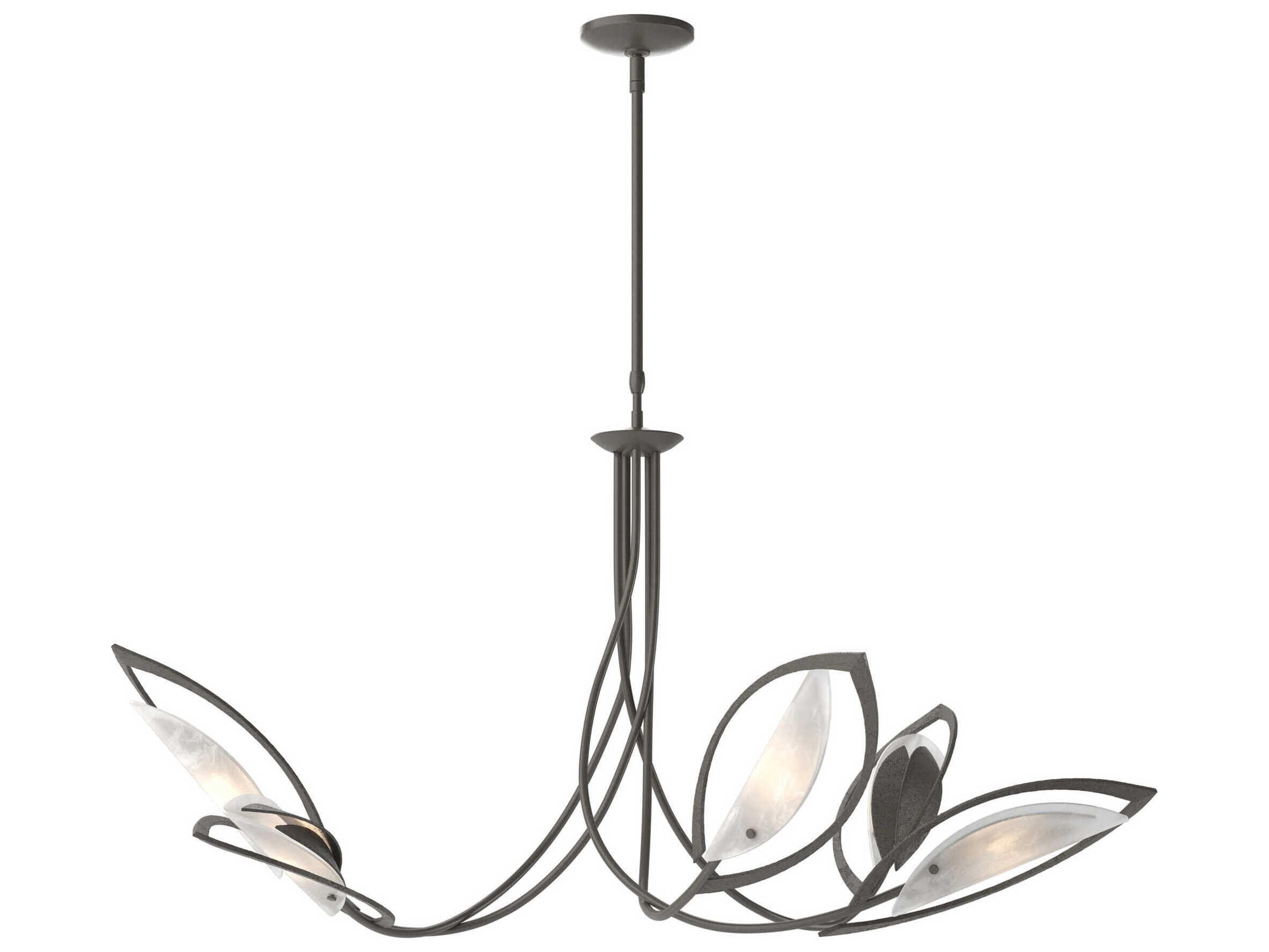 Hubbardton Forge Aerial 5-Light Glass Geometric Pendant