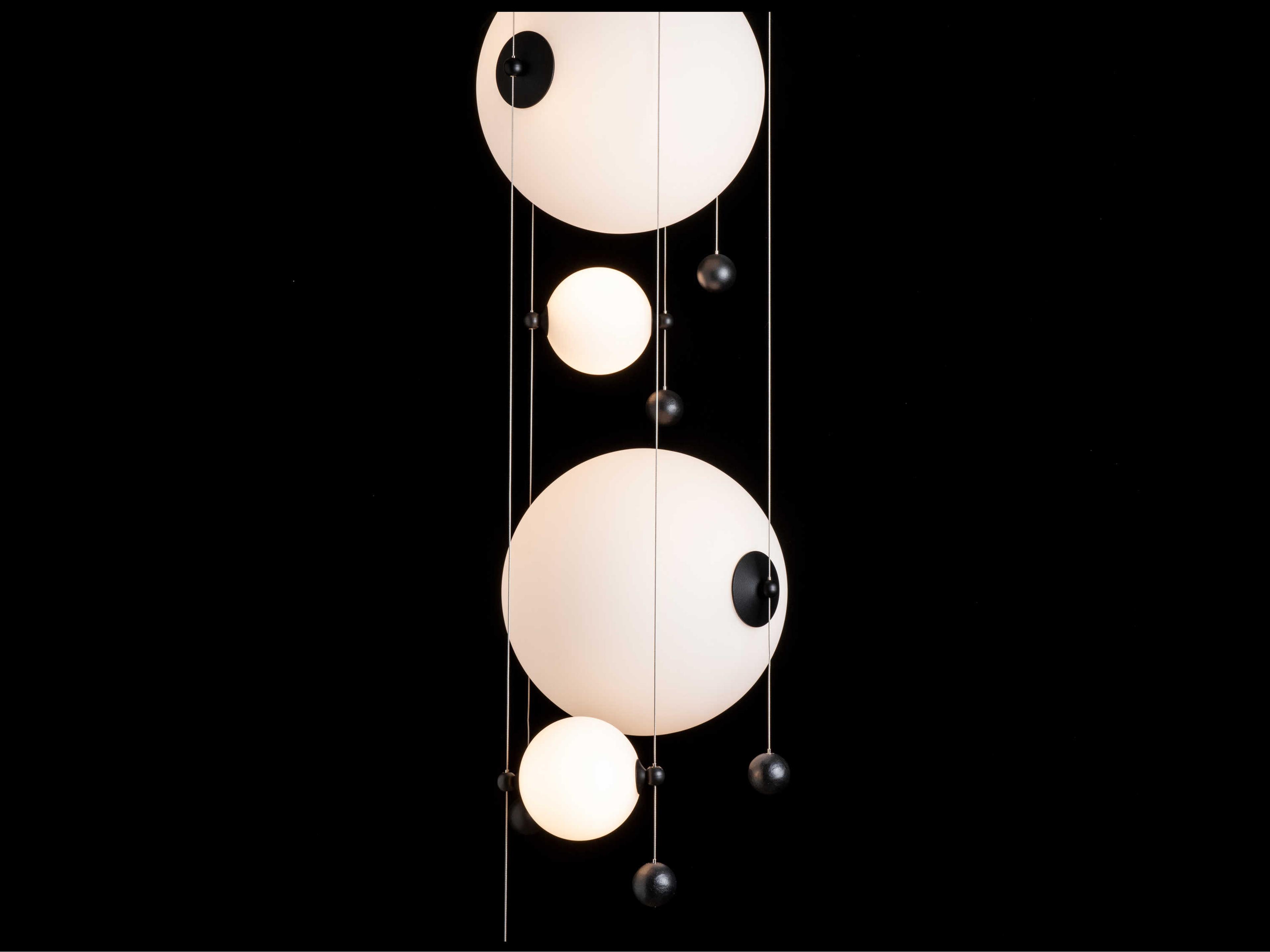 Hubbardton Forge Abacus 4-Light Glass LED Globe Pendant