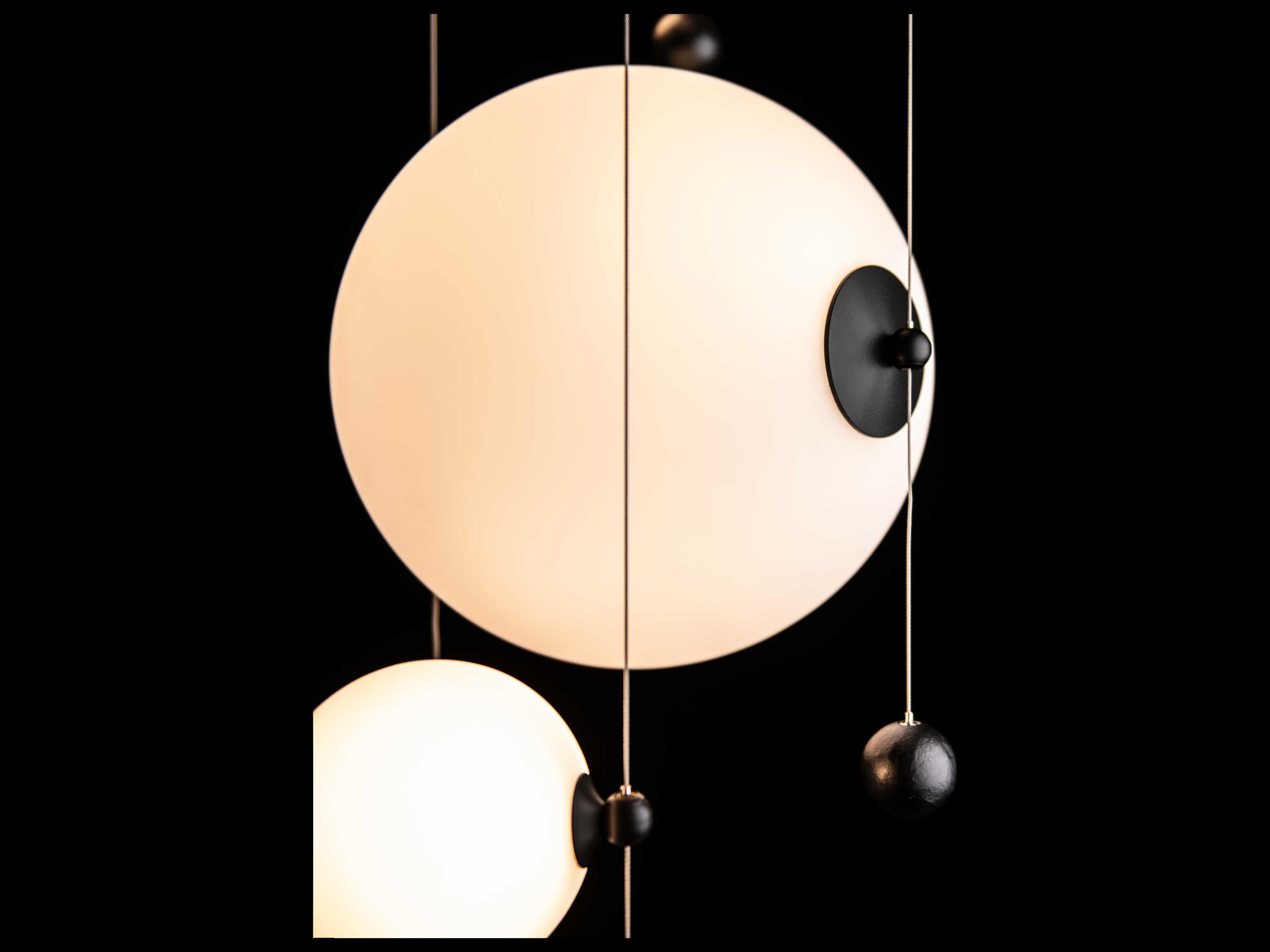 Hubbardton Forge Abacus 4-Light Glass LED Globe Pendant