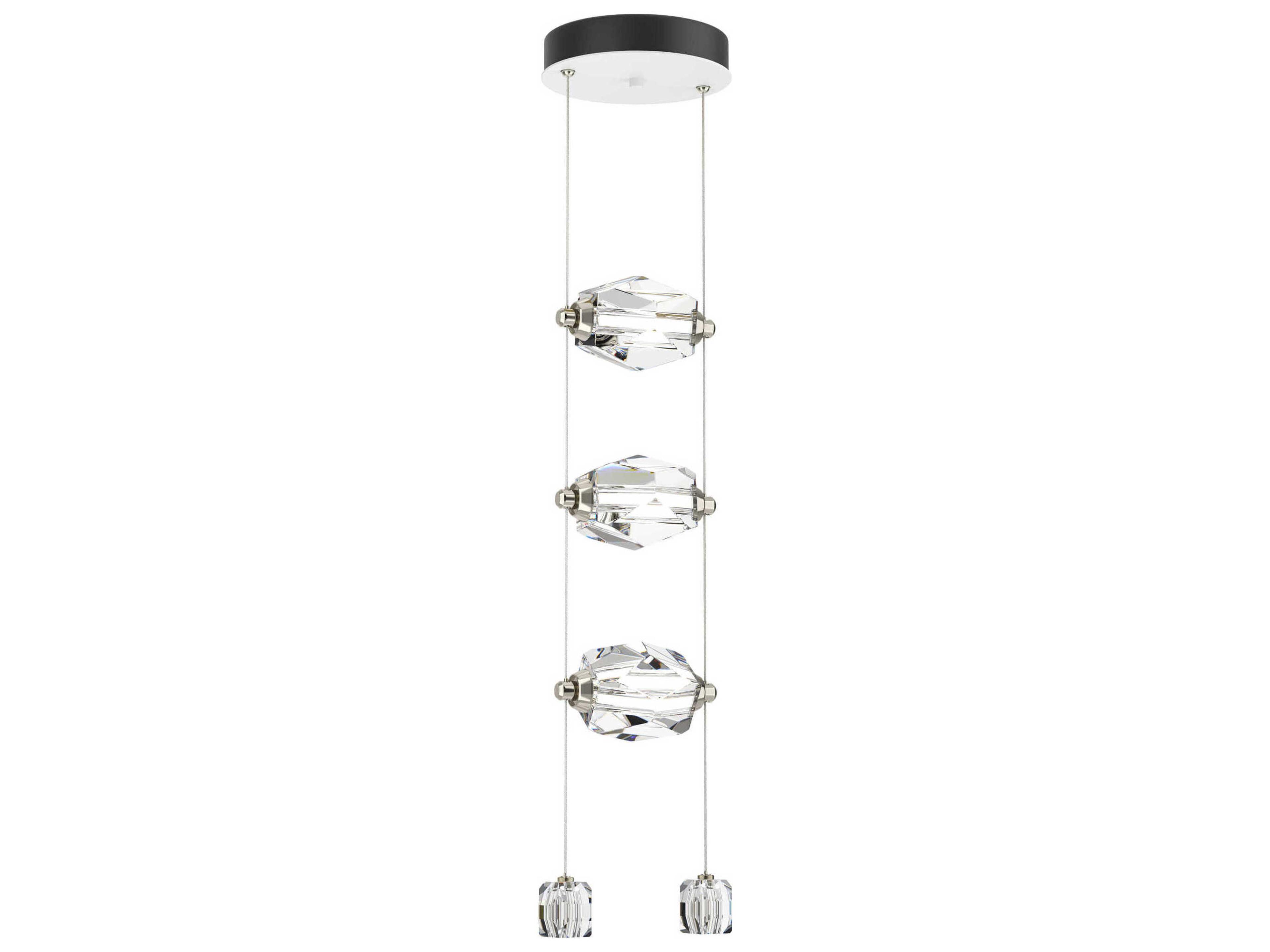 Gatsby 3-Light LED Pendant Long Crystal