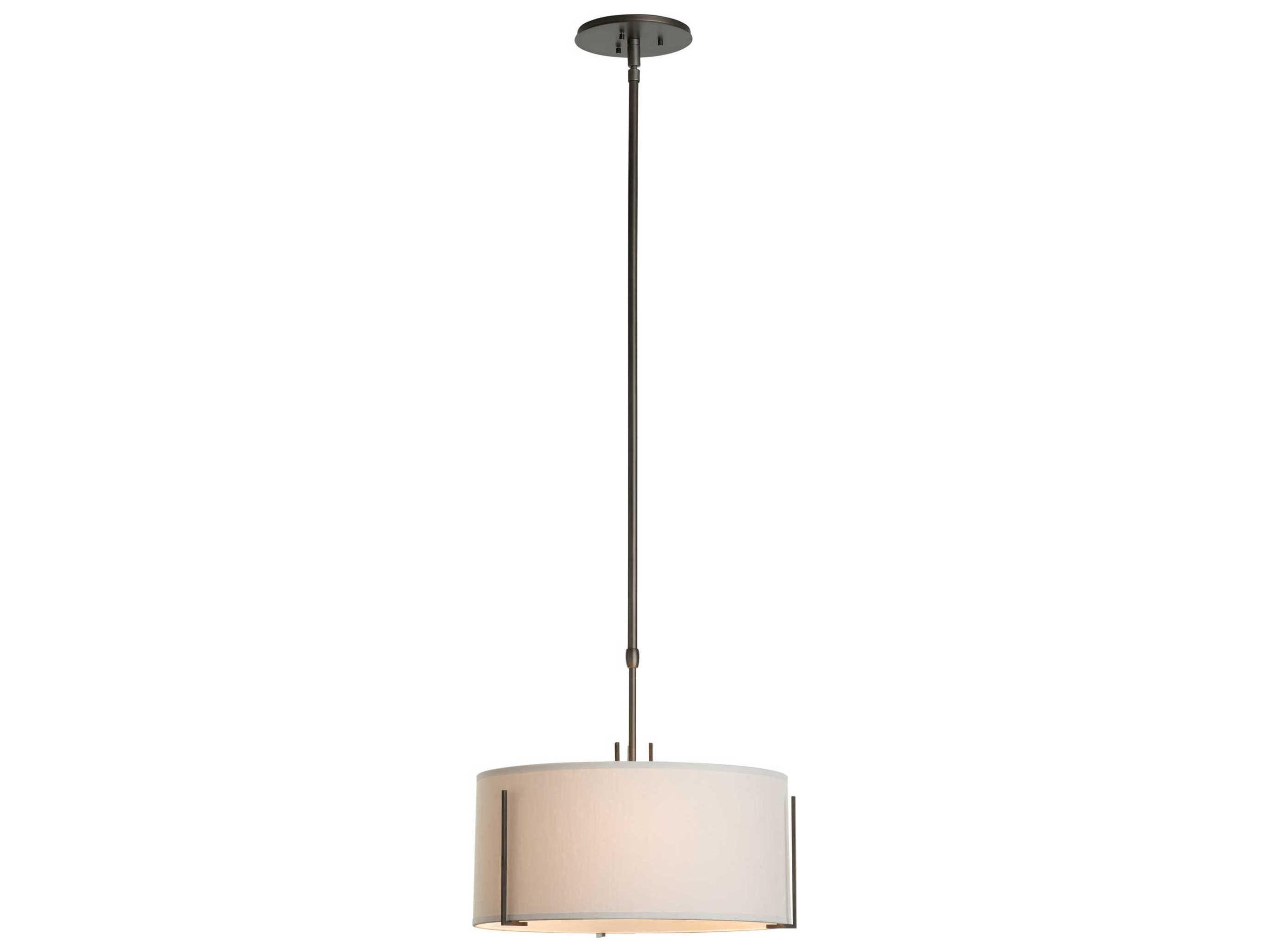 Exos Single Shade Pendant Light Modern Drum