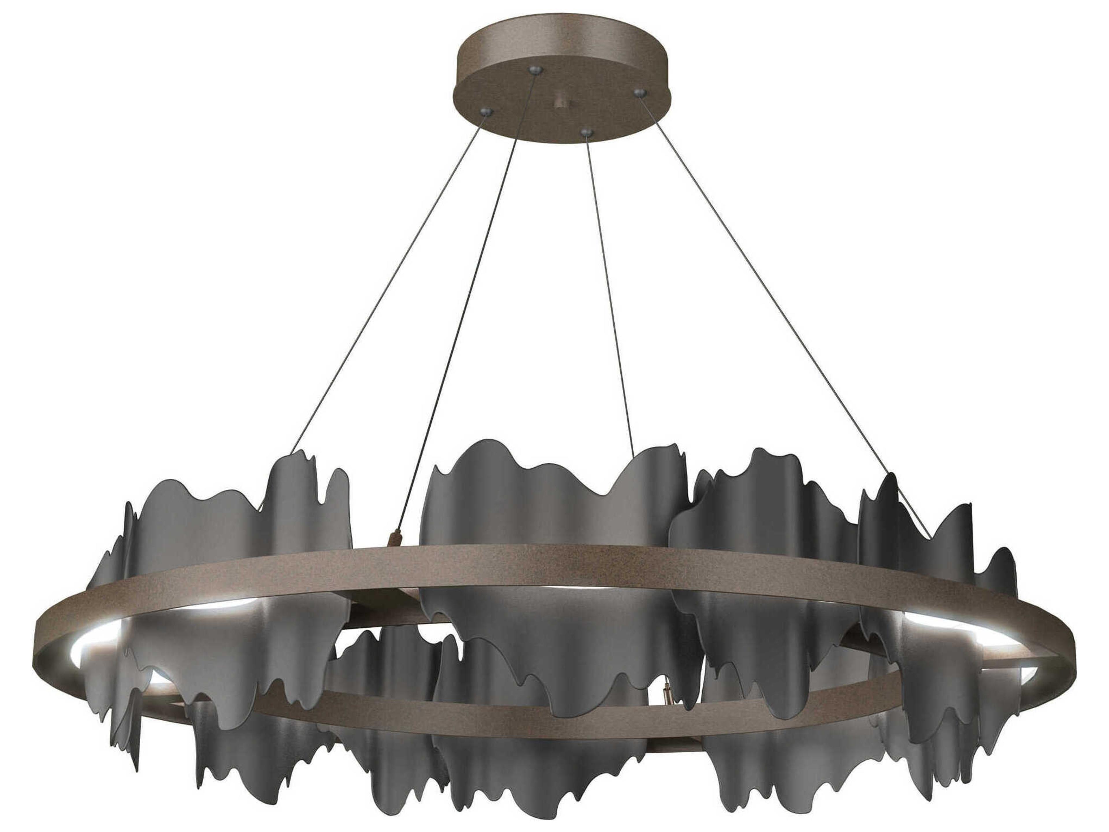 Hubbardton Forge Hildene 1-Light LED Round Pendant