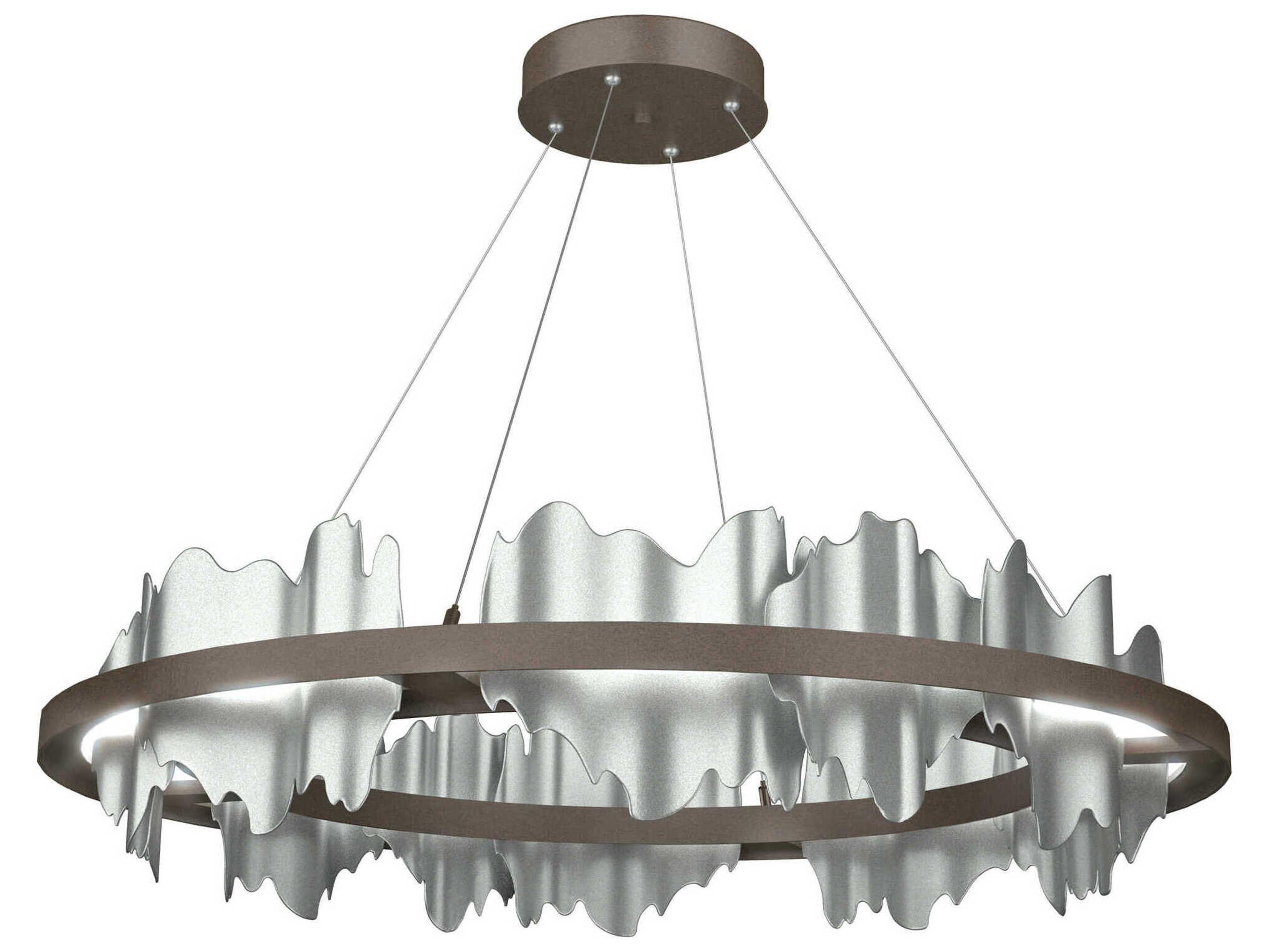 Hubbardton Forge Hildene 1-Light LED Round Pendant