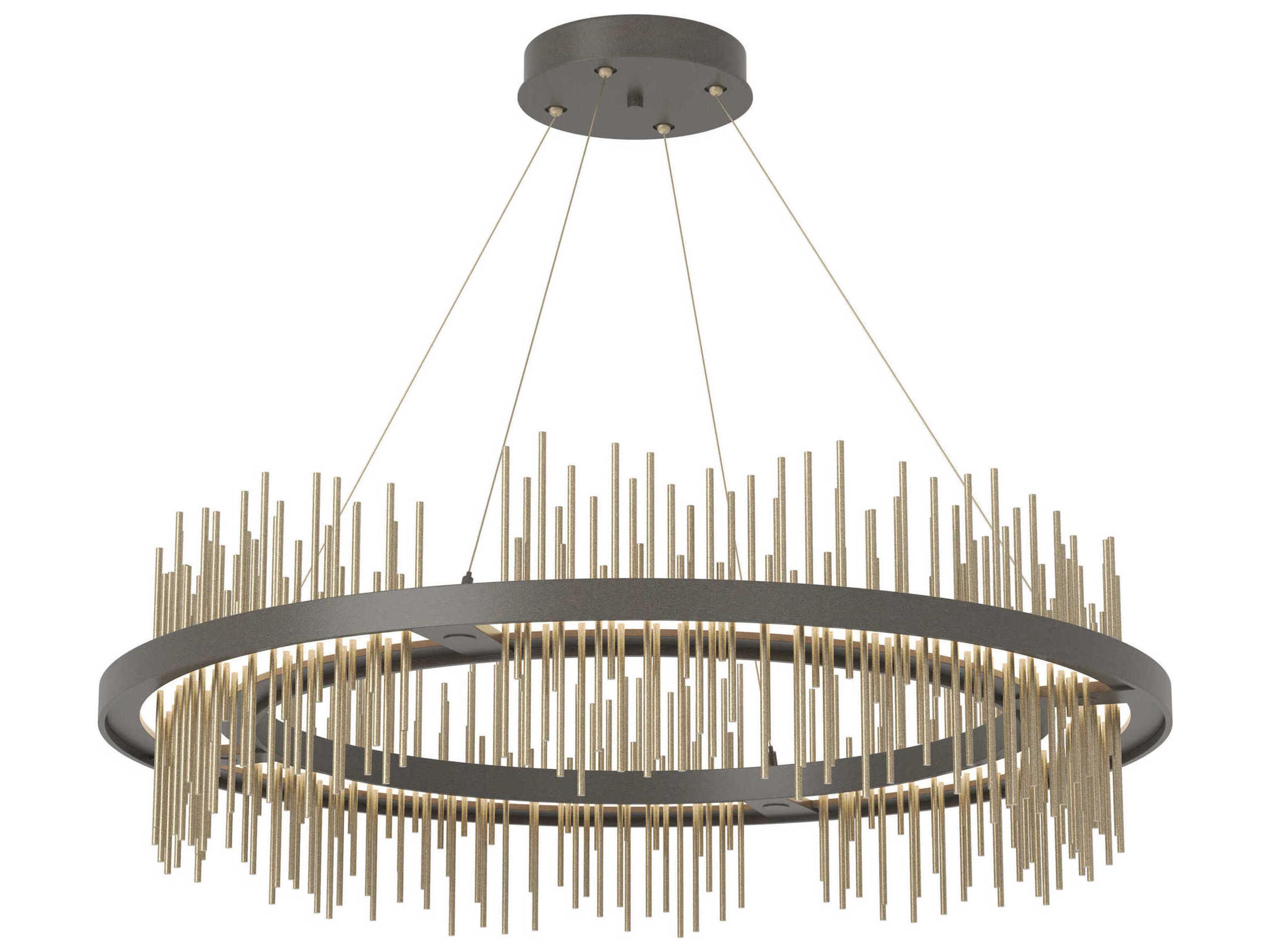 Hubbardton Forge Gossamer 1-Light LED Round Pendant
