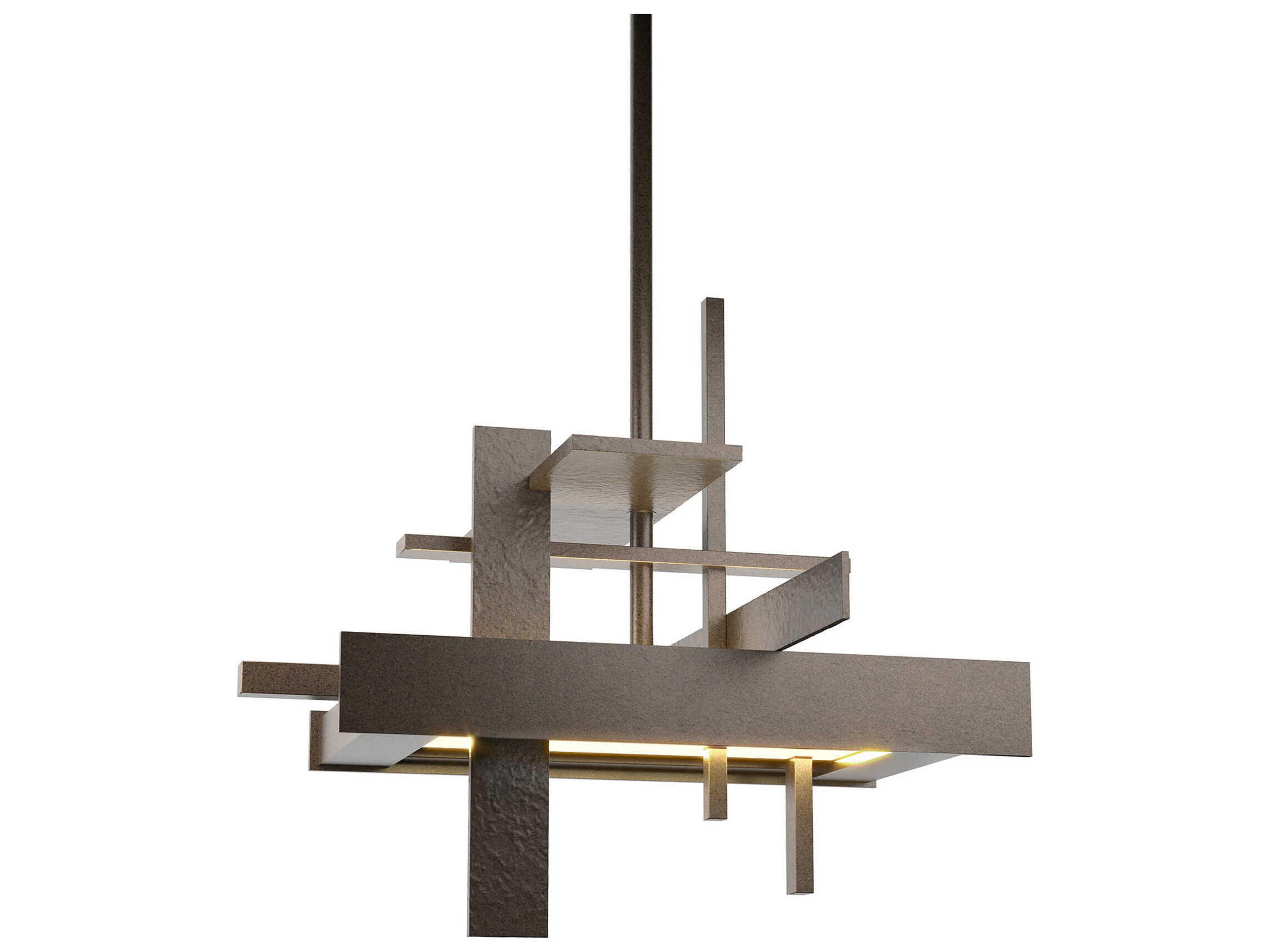 Hubbardton Forge Planar 1-Light LED Geometric Mini Pendant