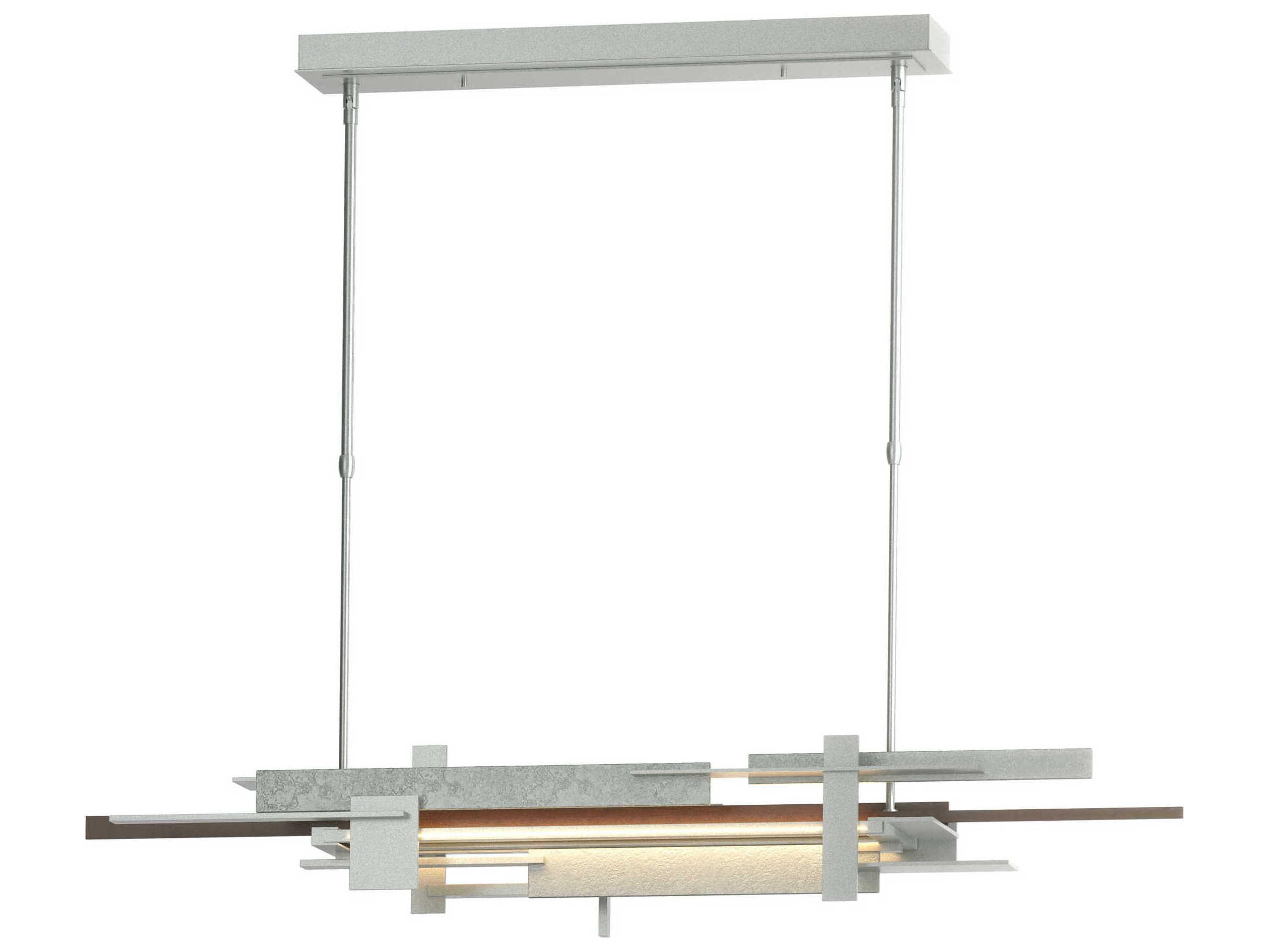 Hubbardton Forge Planar 1-Light LED Geometric Linear Island Pendant