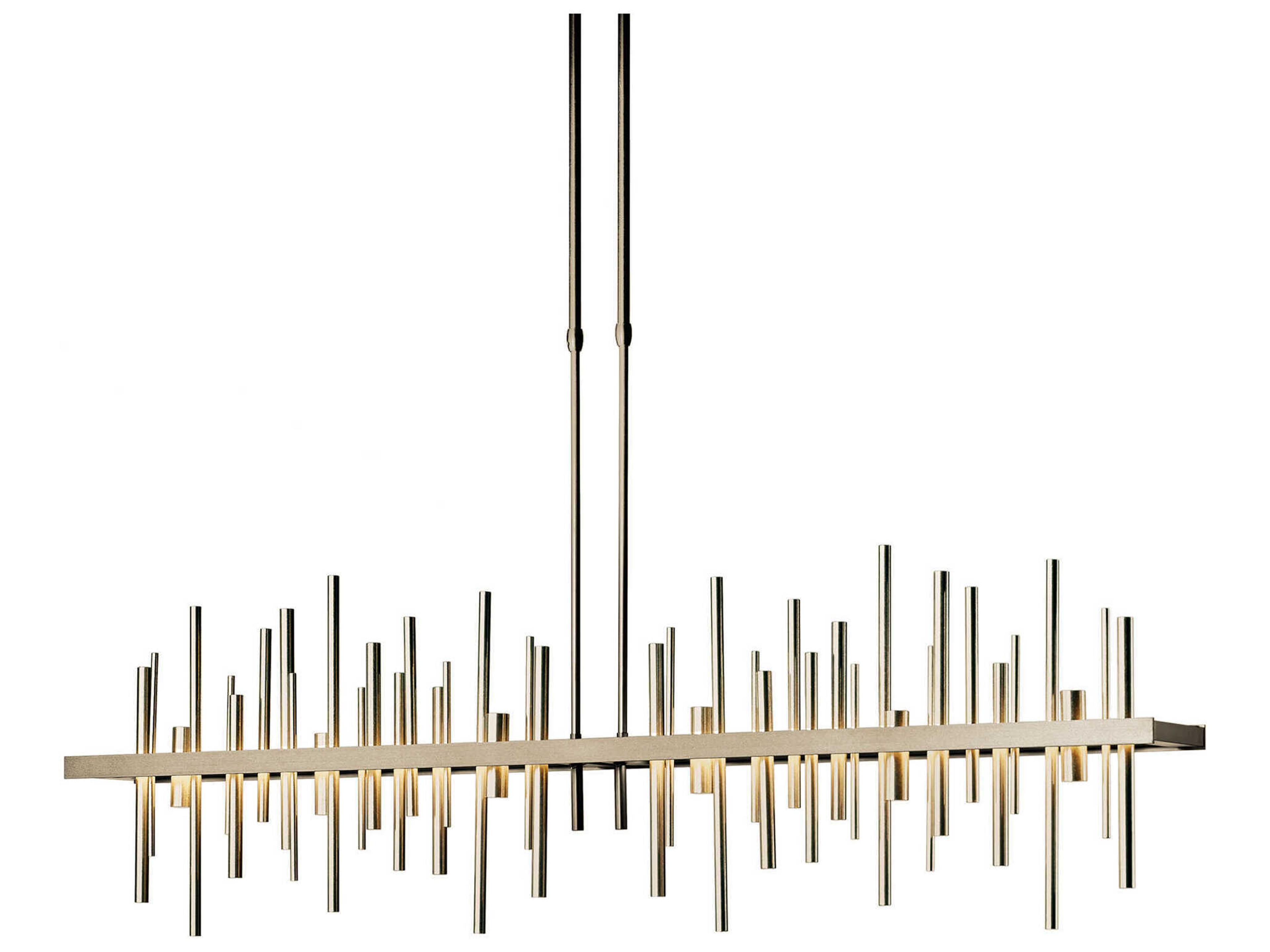 Hubbardton Forge Cityscape 1-Light LED Linear Island Pendant