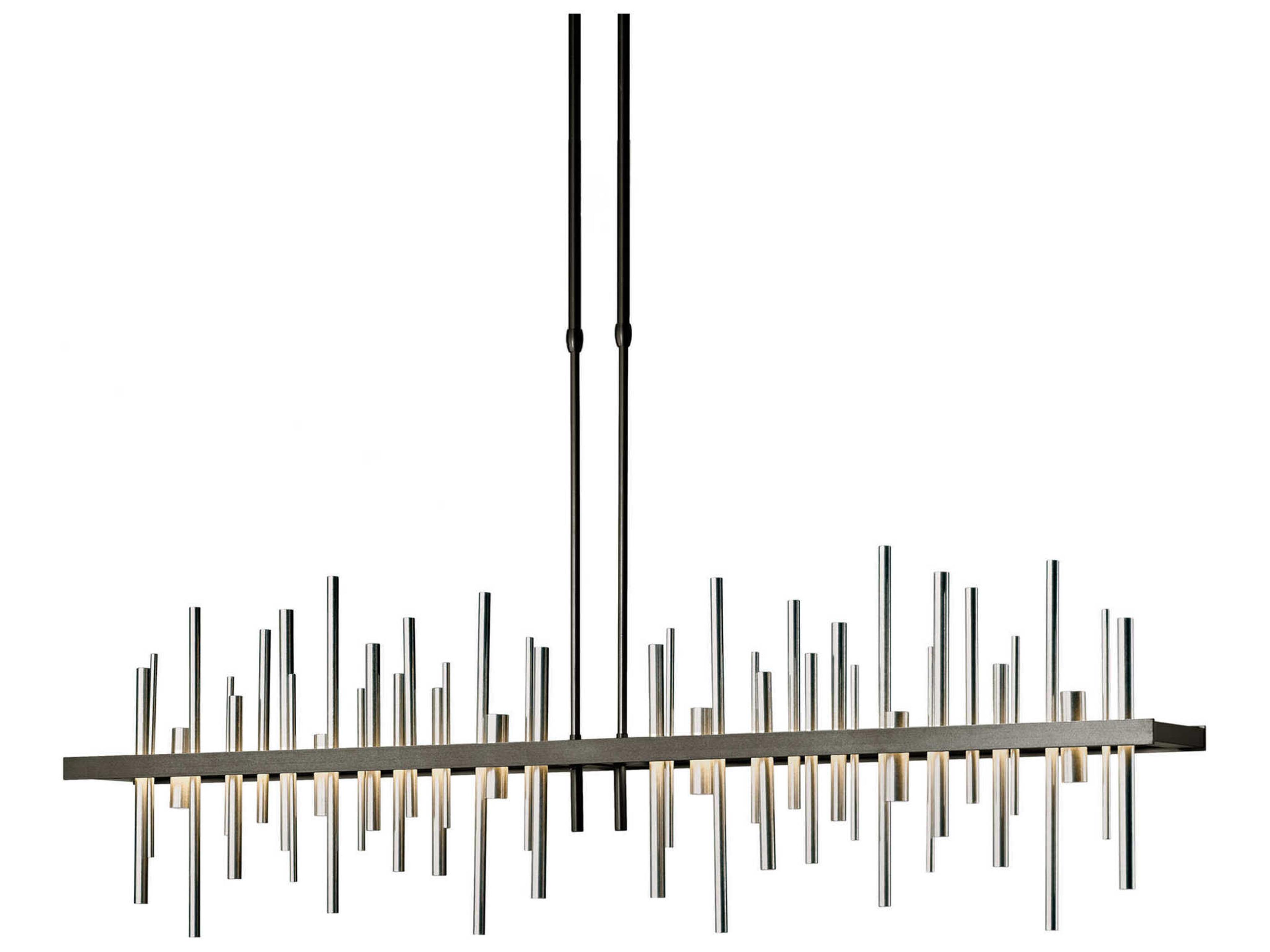 Hubbardton Forge Cityscape 1-Light LED Linear Island Pendant