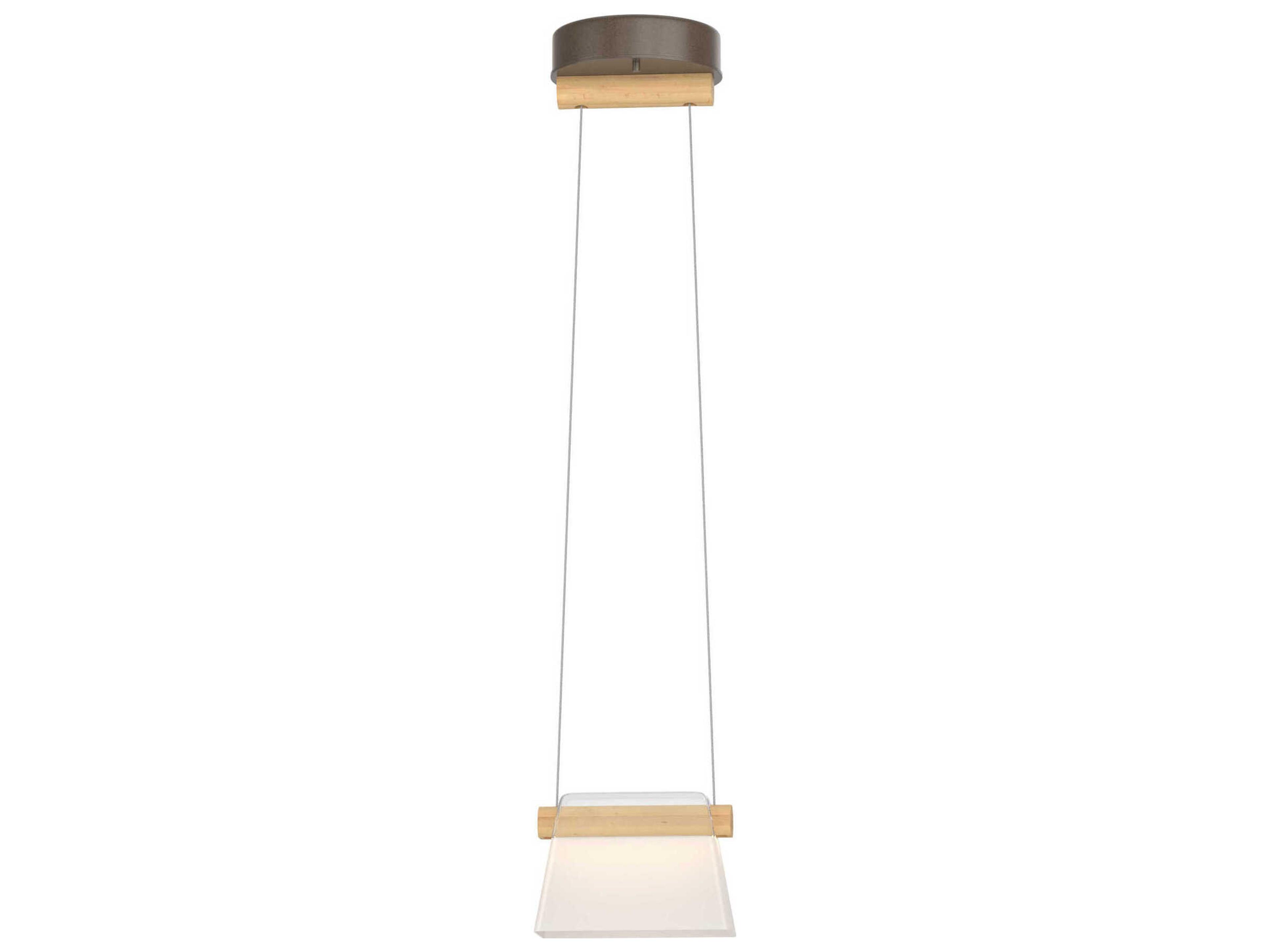 Hubbardton Forge Cowbell Glass LED Mini Pendant