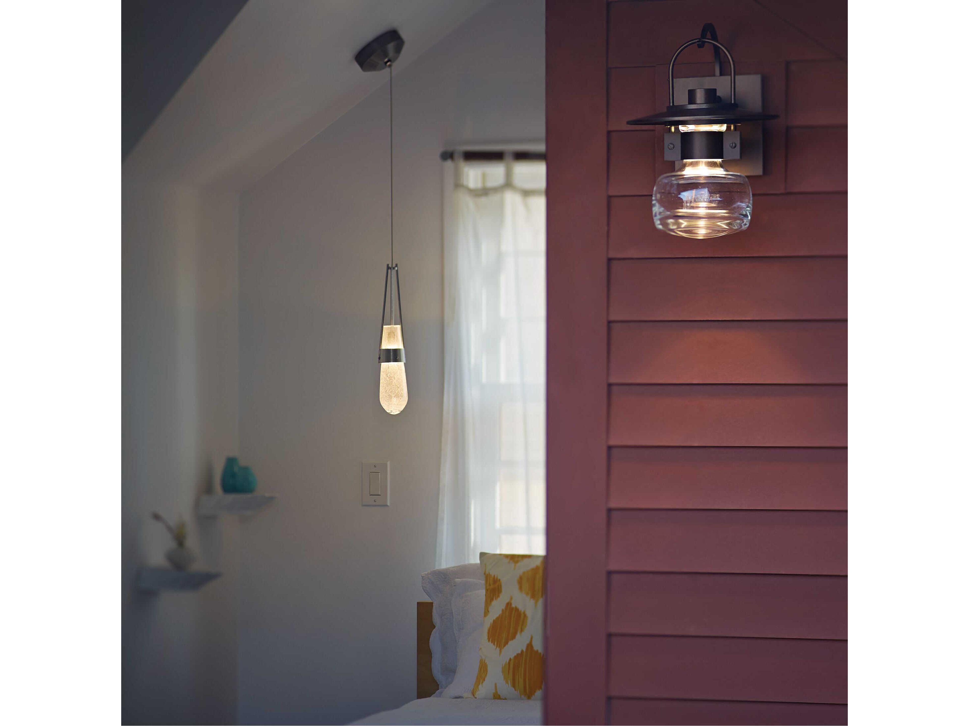 Hubbardton Forge Link 1-Light Glass Mini Pendant