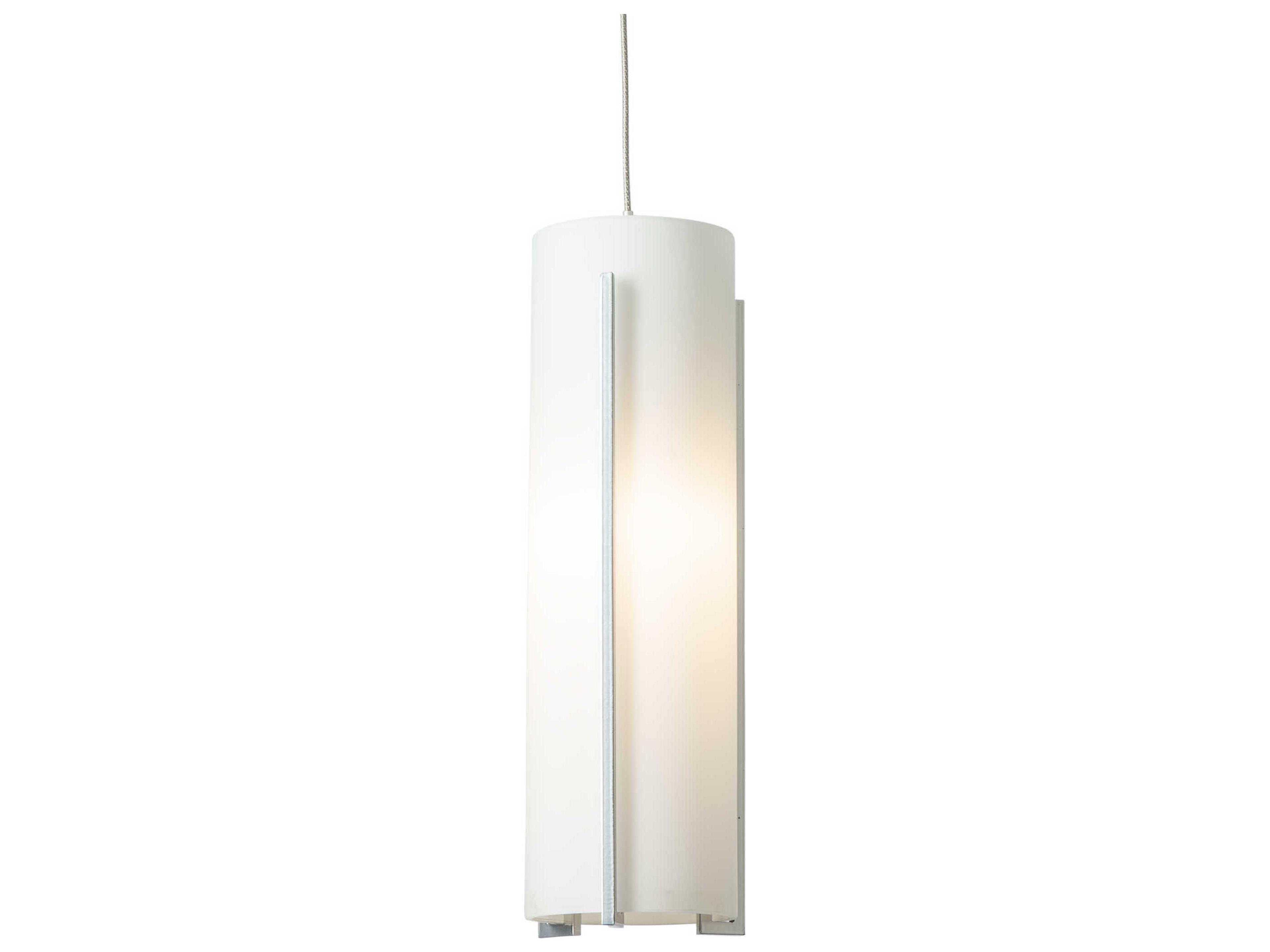 Hubbardton Forge Exos 1-Light Glass Cylinder Mini Pendant