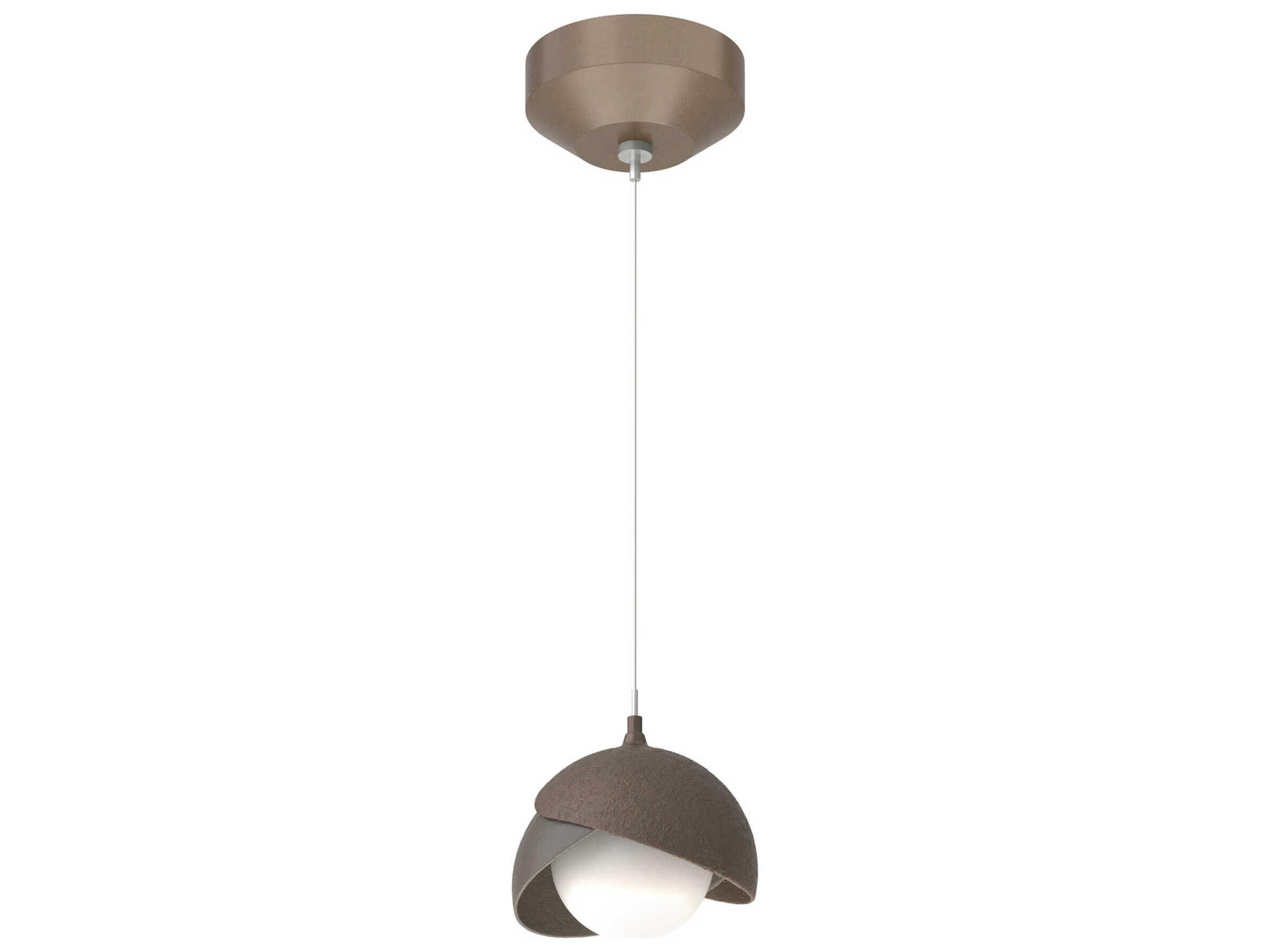 Hubbardton Forge Brooklyn 1-Light Glass Globe Mini Pendant