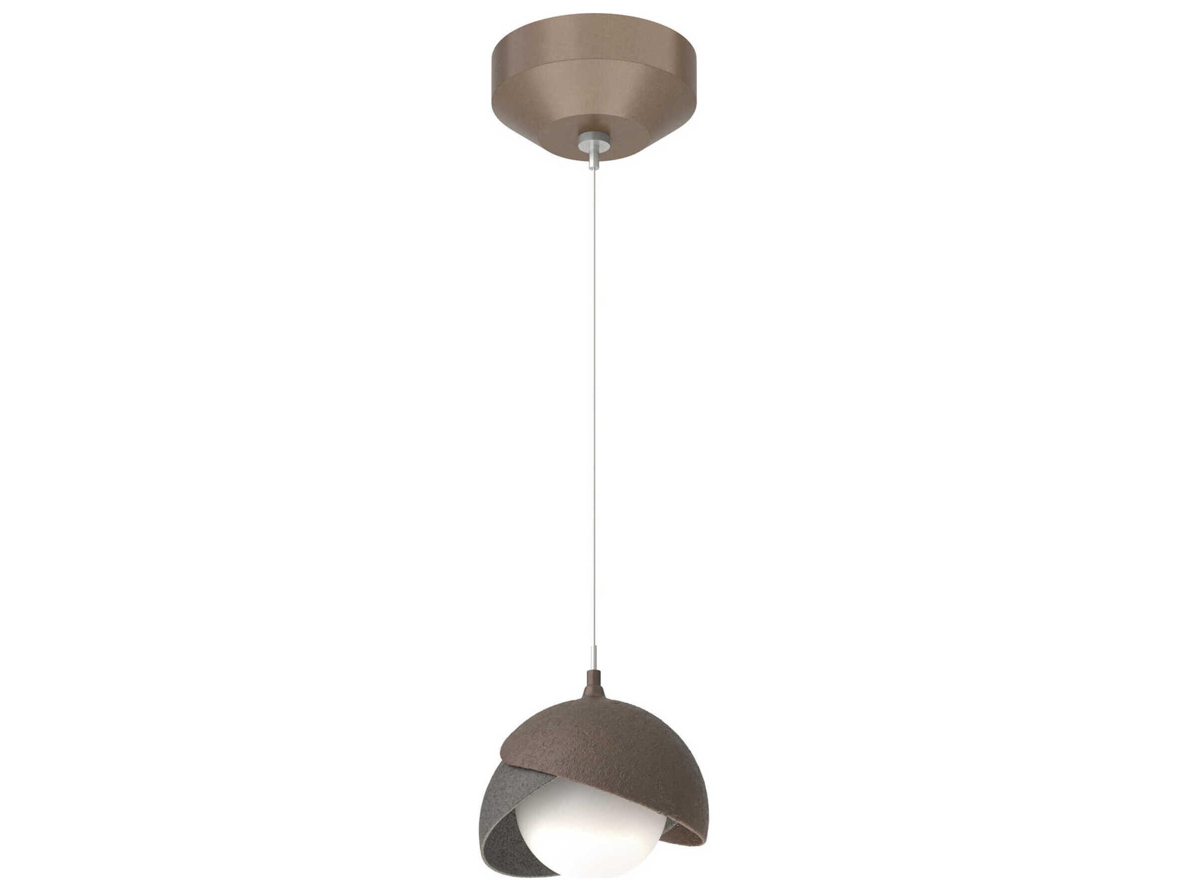 Hubbardton Forge Brooklyn 1-Light Glass Globe Mini Pendant