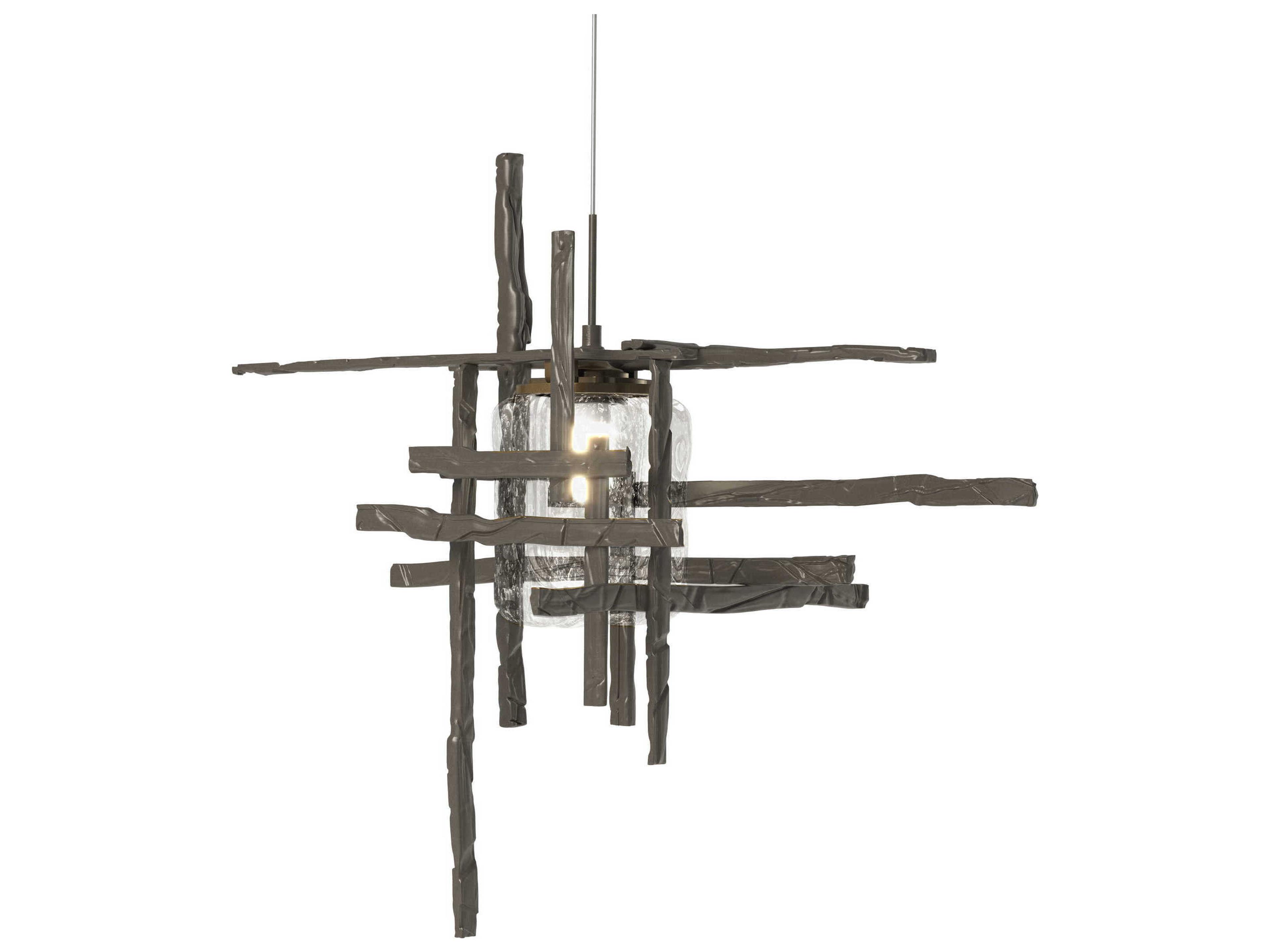 Hubbardton Forge Tura 1-Light Glass Pendant