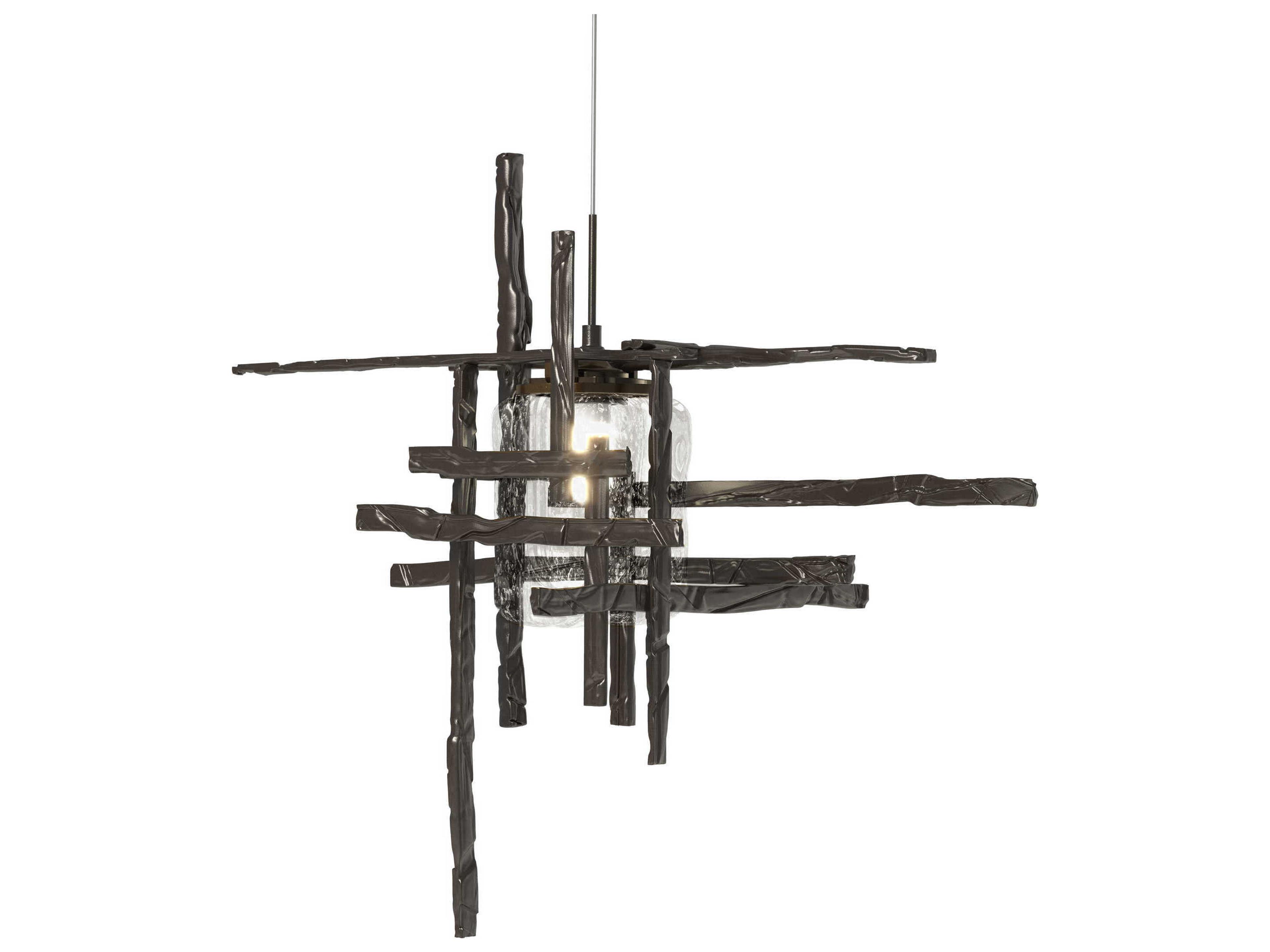 Hubbardton Forge Tura 1-Light Glass Pendant