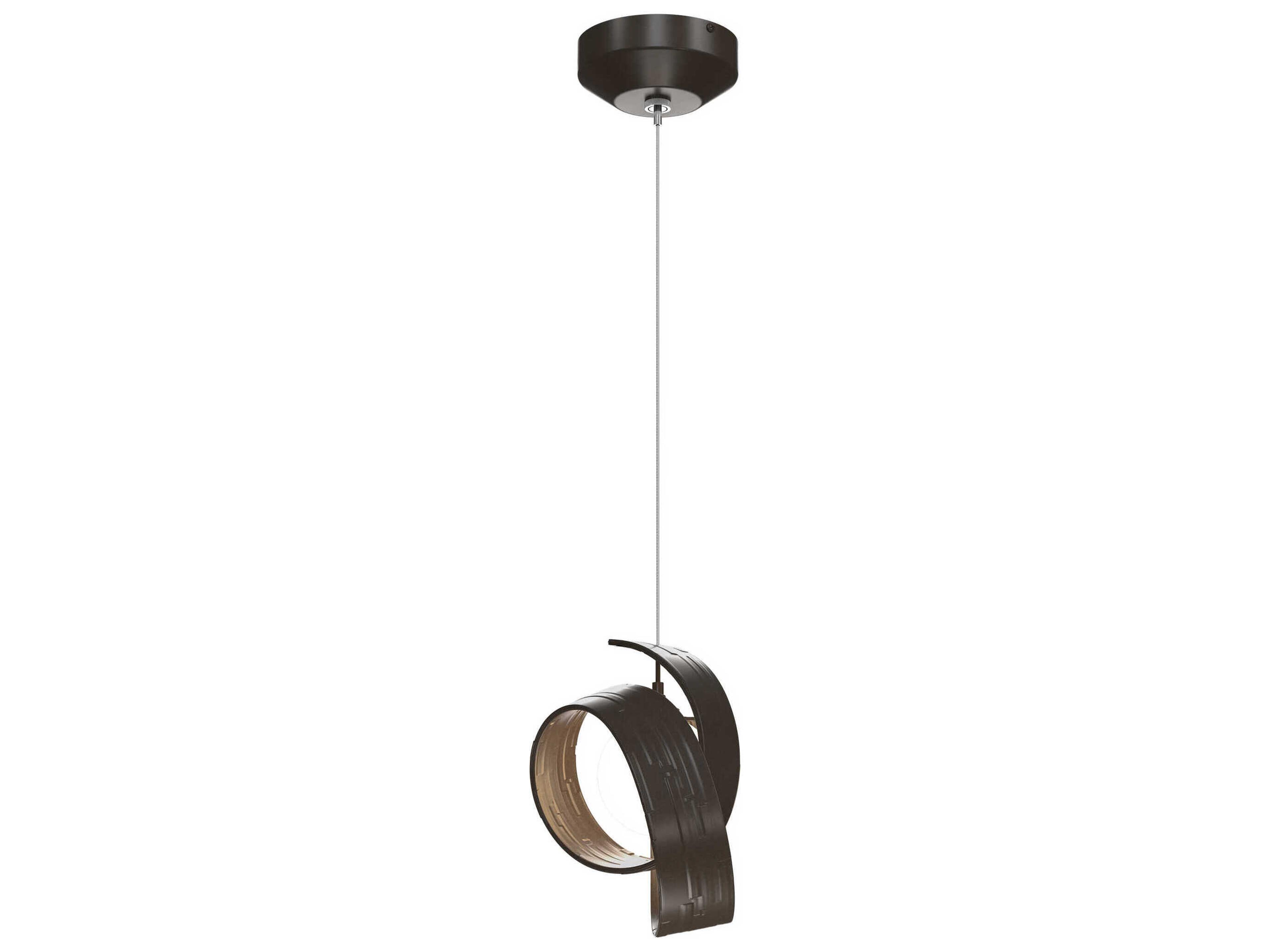 Hubbardton Forge Riza 1-Light Glass LED Mini Pendant