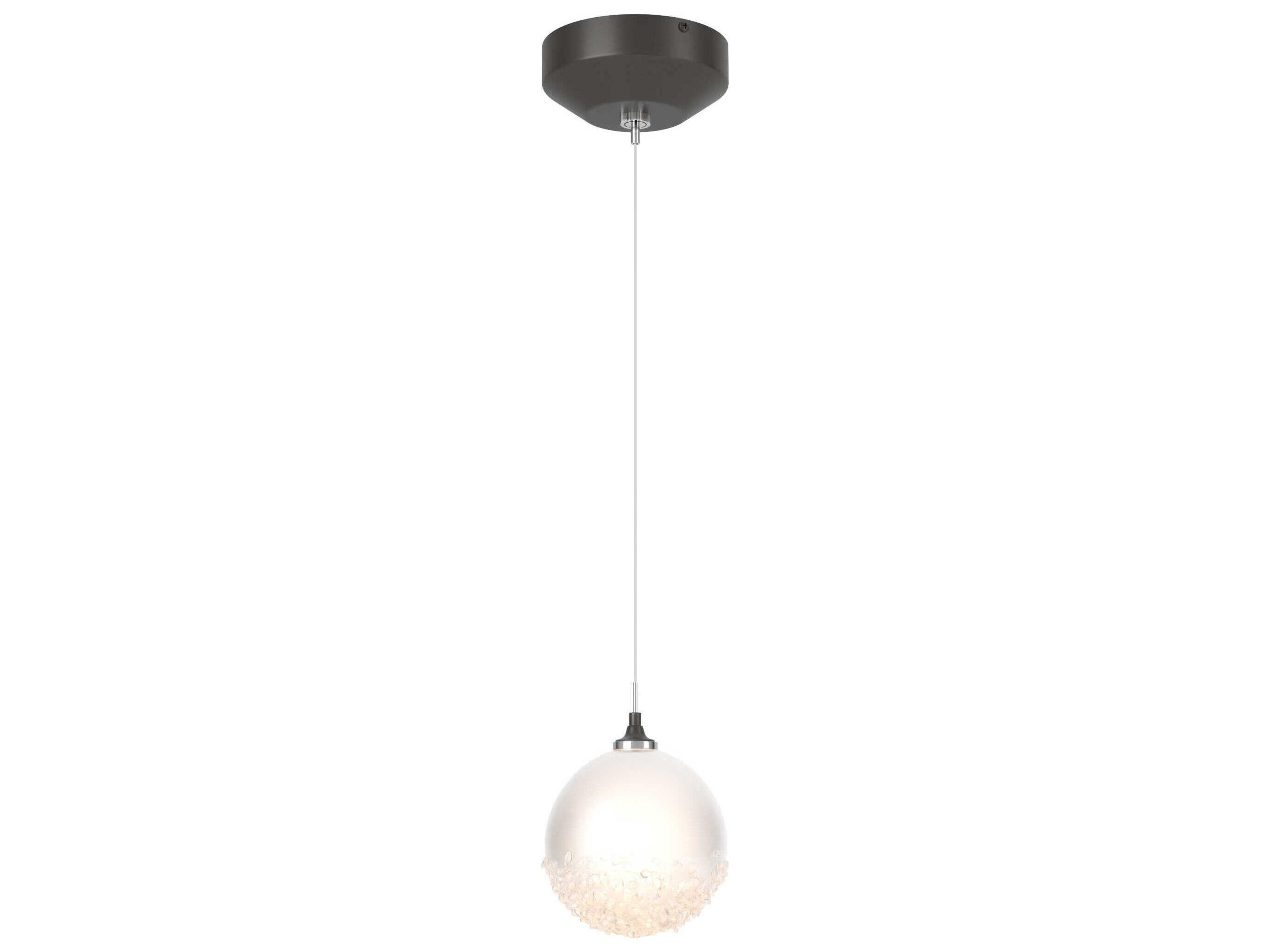 Hubbardton Forge Fritz 1-Light Glass LED Globe Mini Pendant