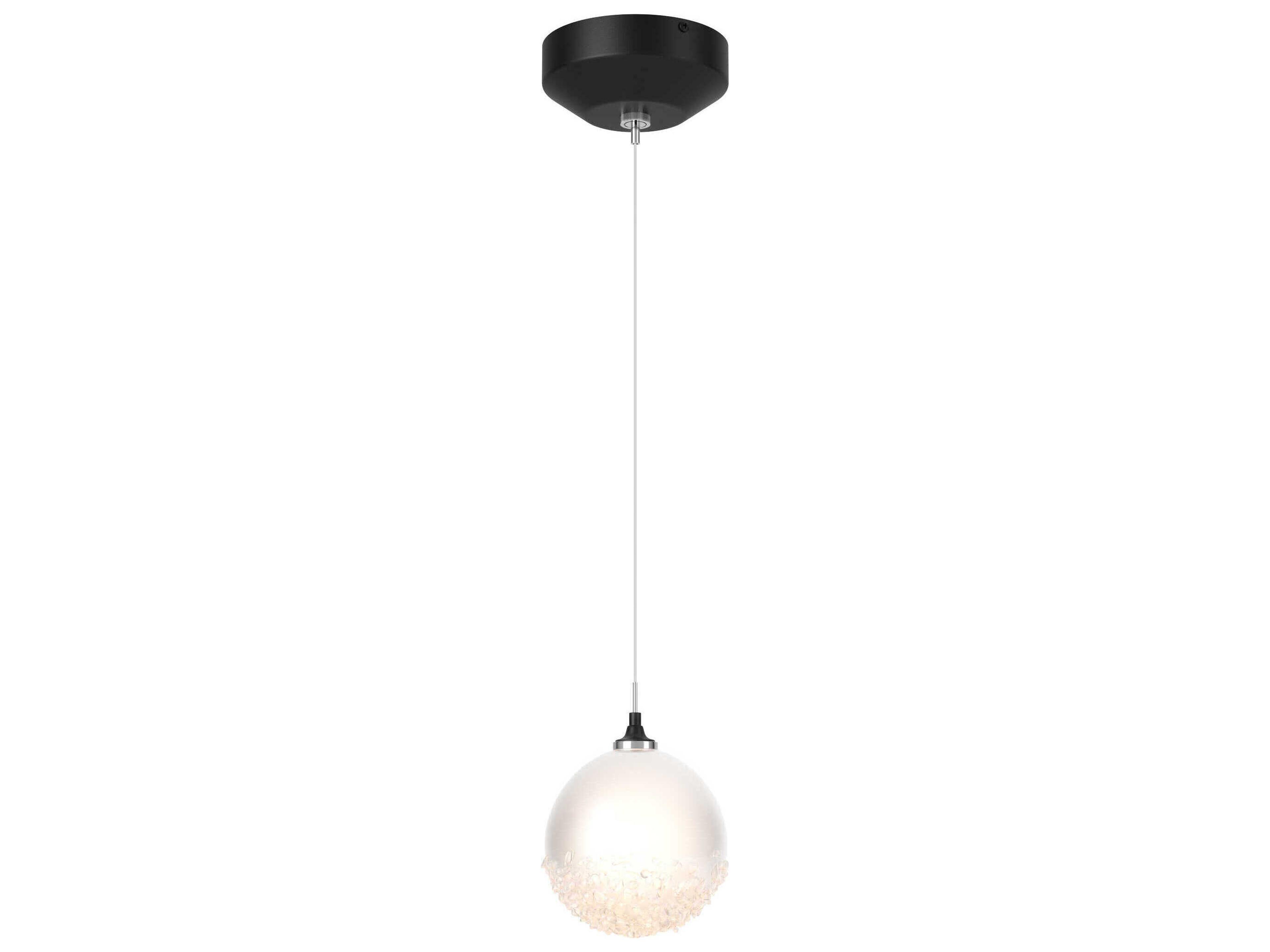 Hubbardton Forge Fritz 1-Light Glass LED Globe Mini Pendant