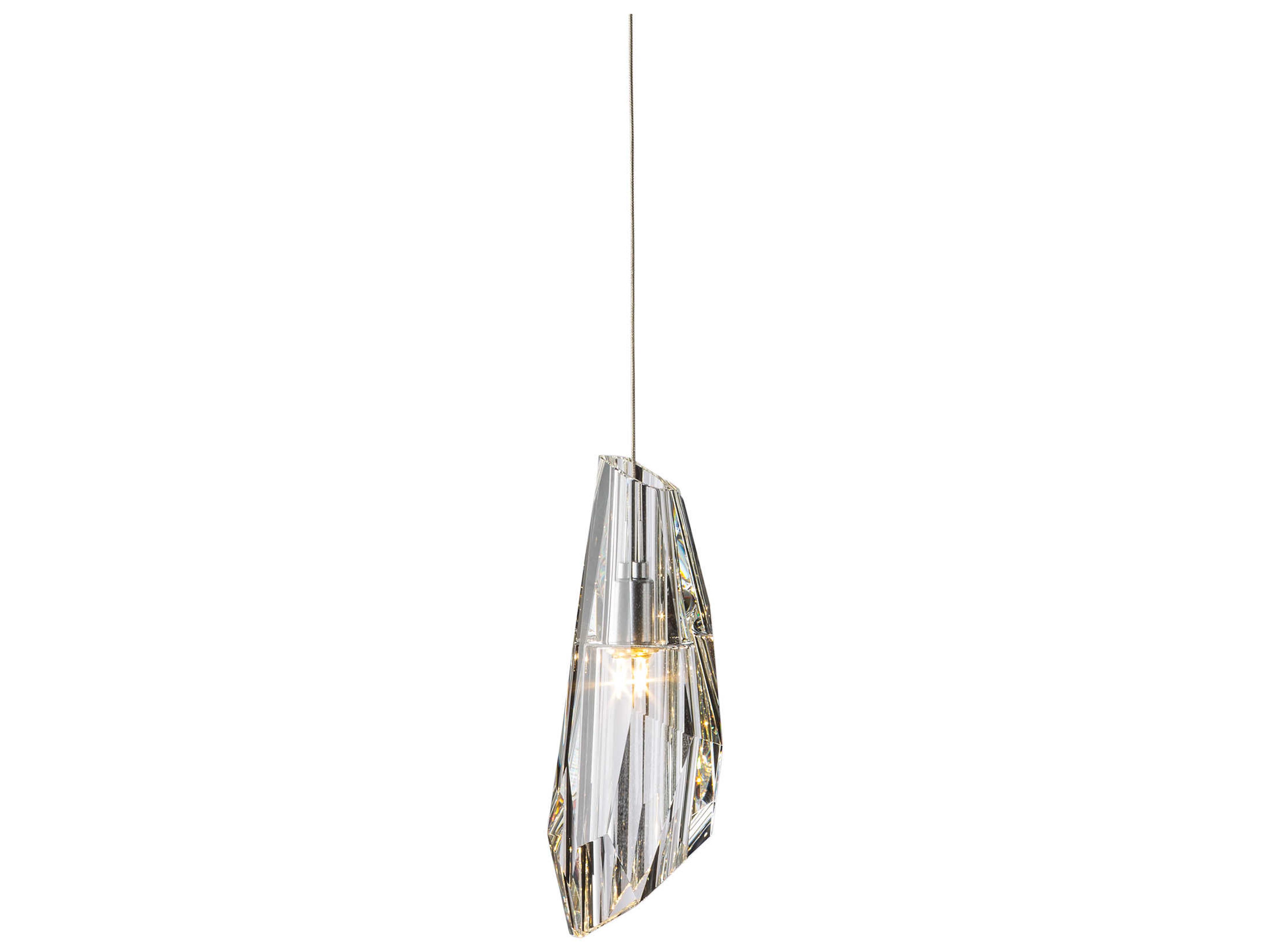 Hubbardton Forge Luma 1-Light Crystal Mini Pendant
