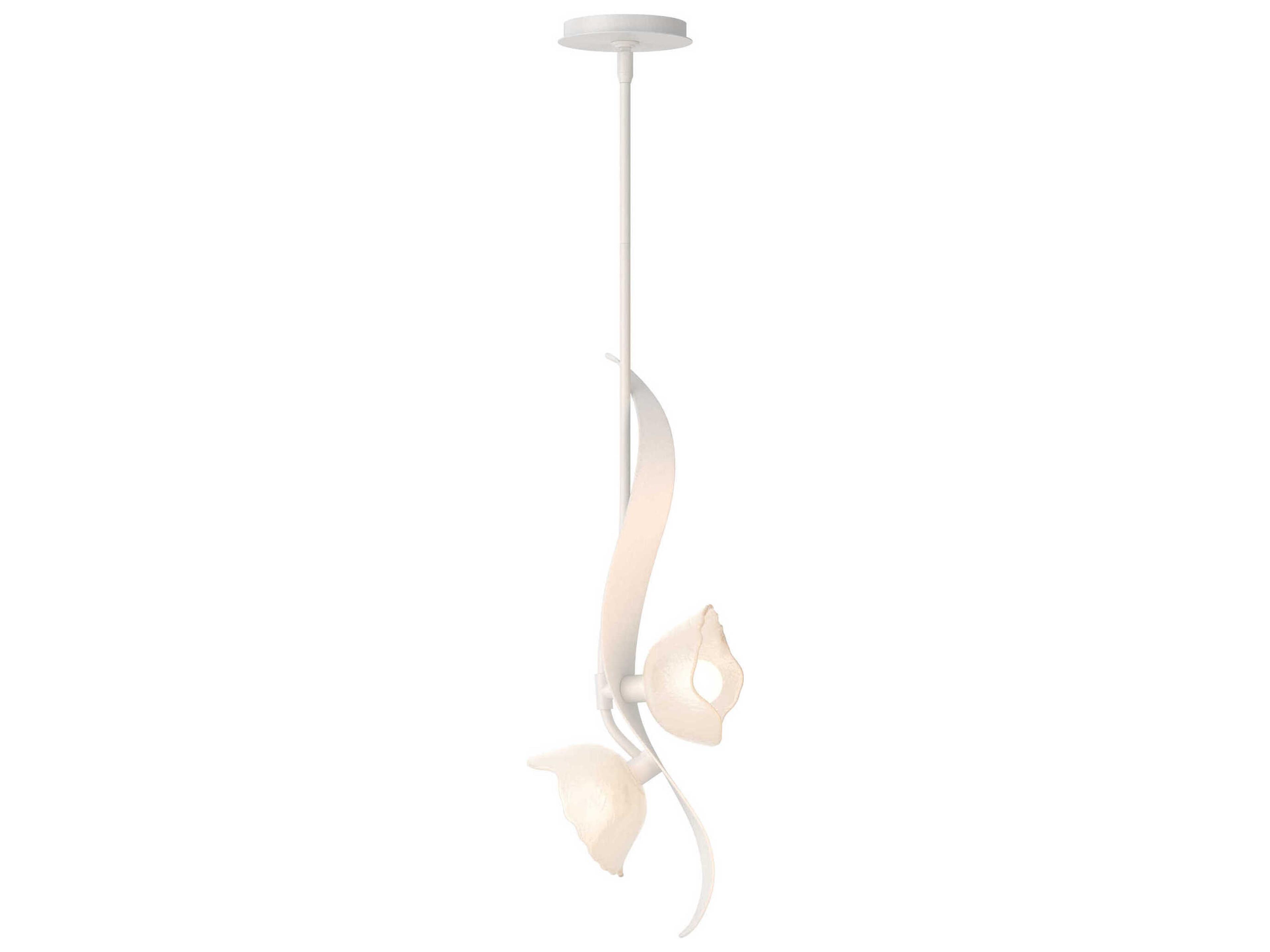 Mika 2-Light Pendant Hand-Forged Steel