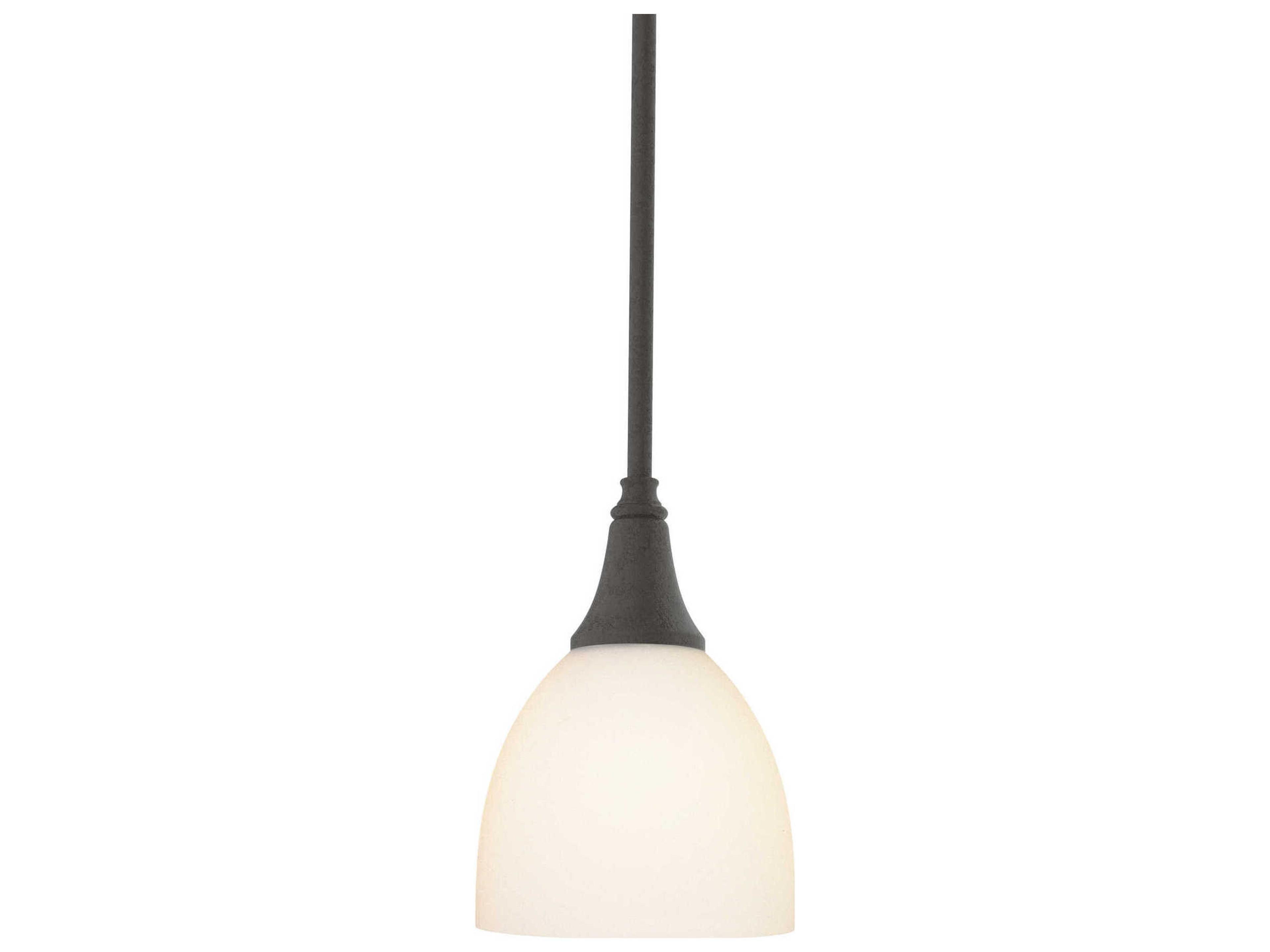 Hubbardton Forge Trumpet 1-Light Glass Bell Mini Pendant