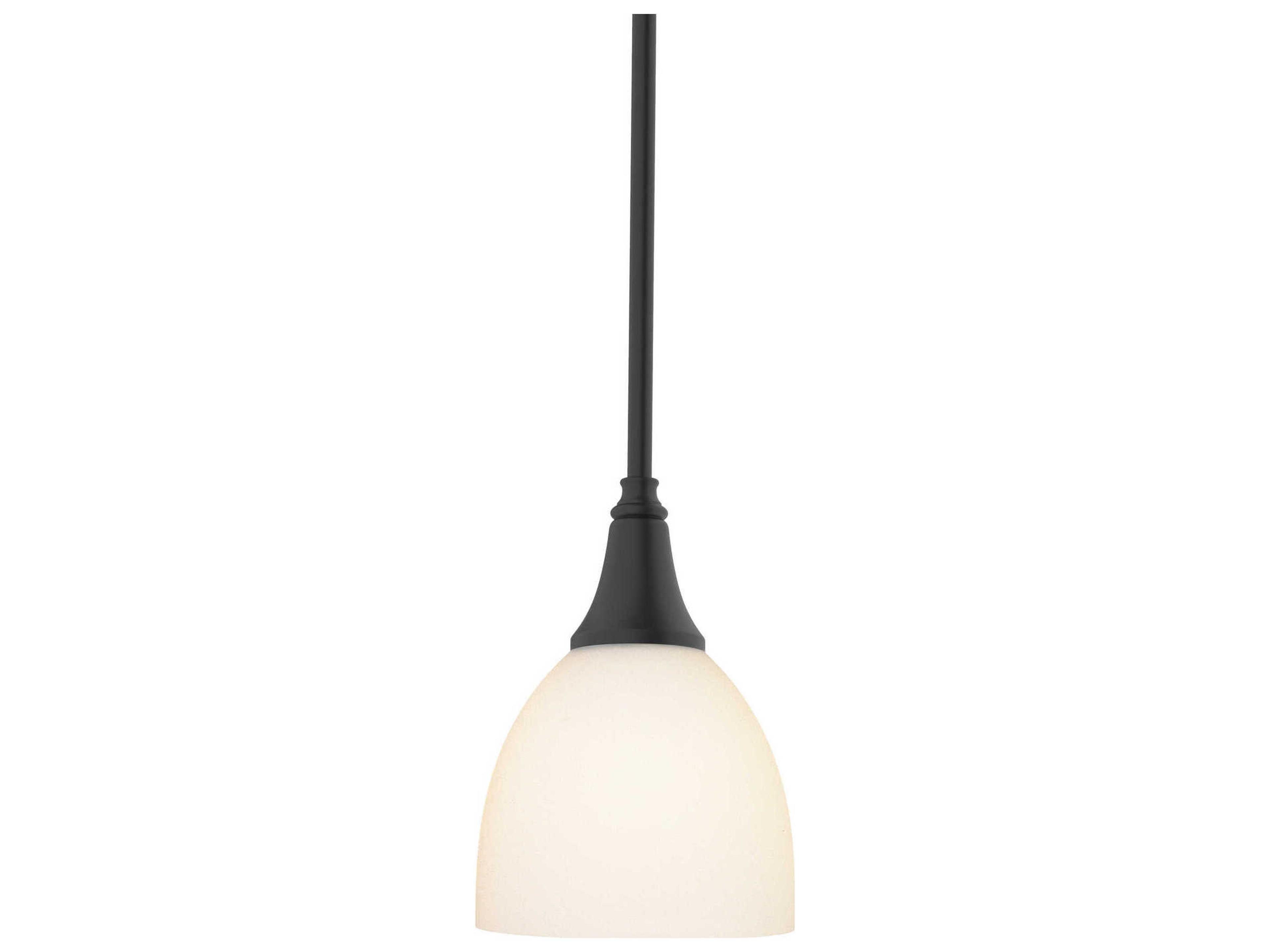 Hubbardton Forge Trumpet 1-Light Glass Bell Mini Pendant