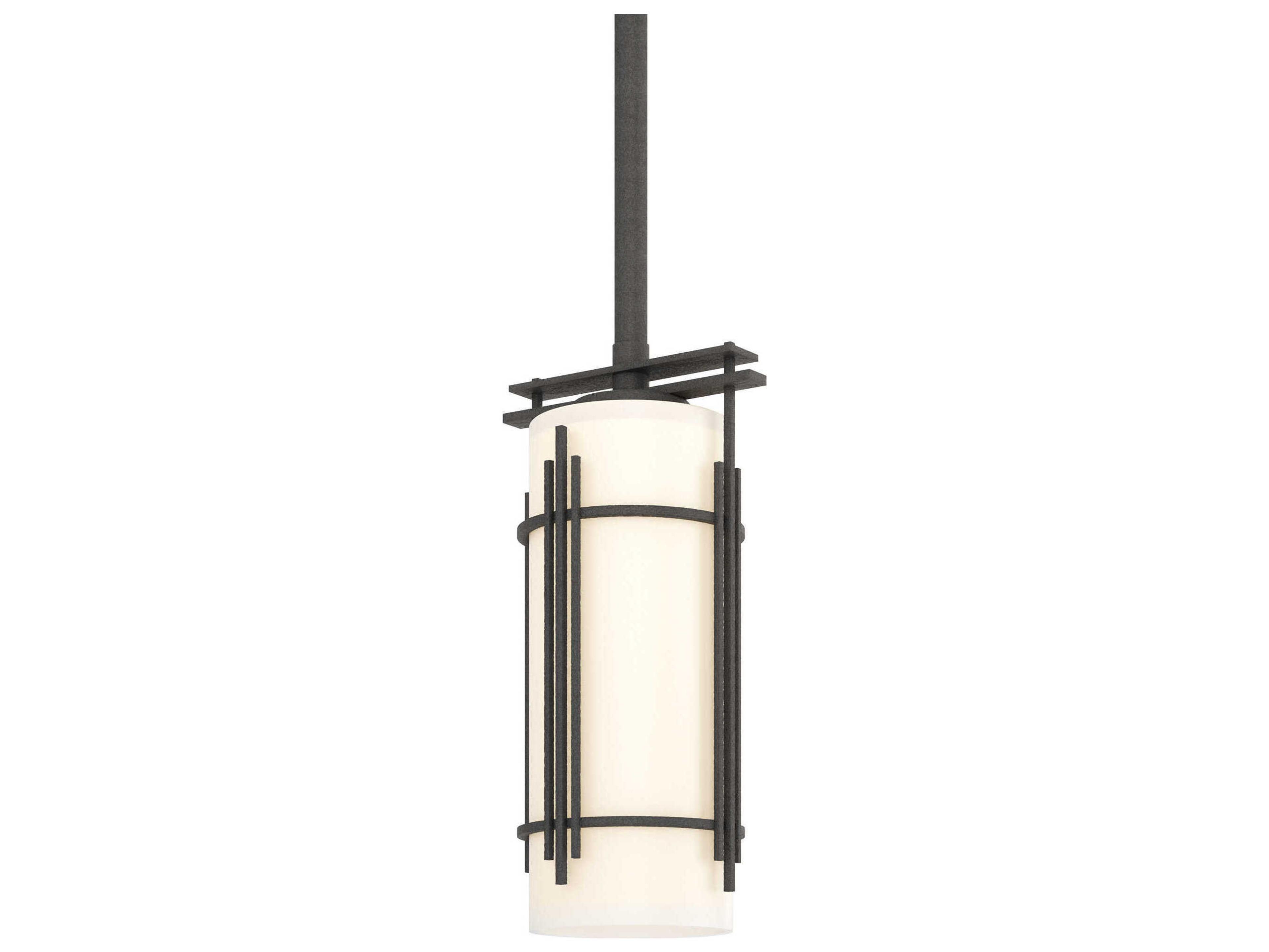 Hubbardton Forge Paralline 1-Light Glass Cylinder Mini Pendant