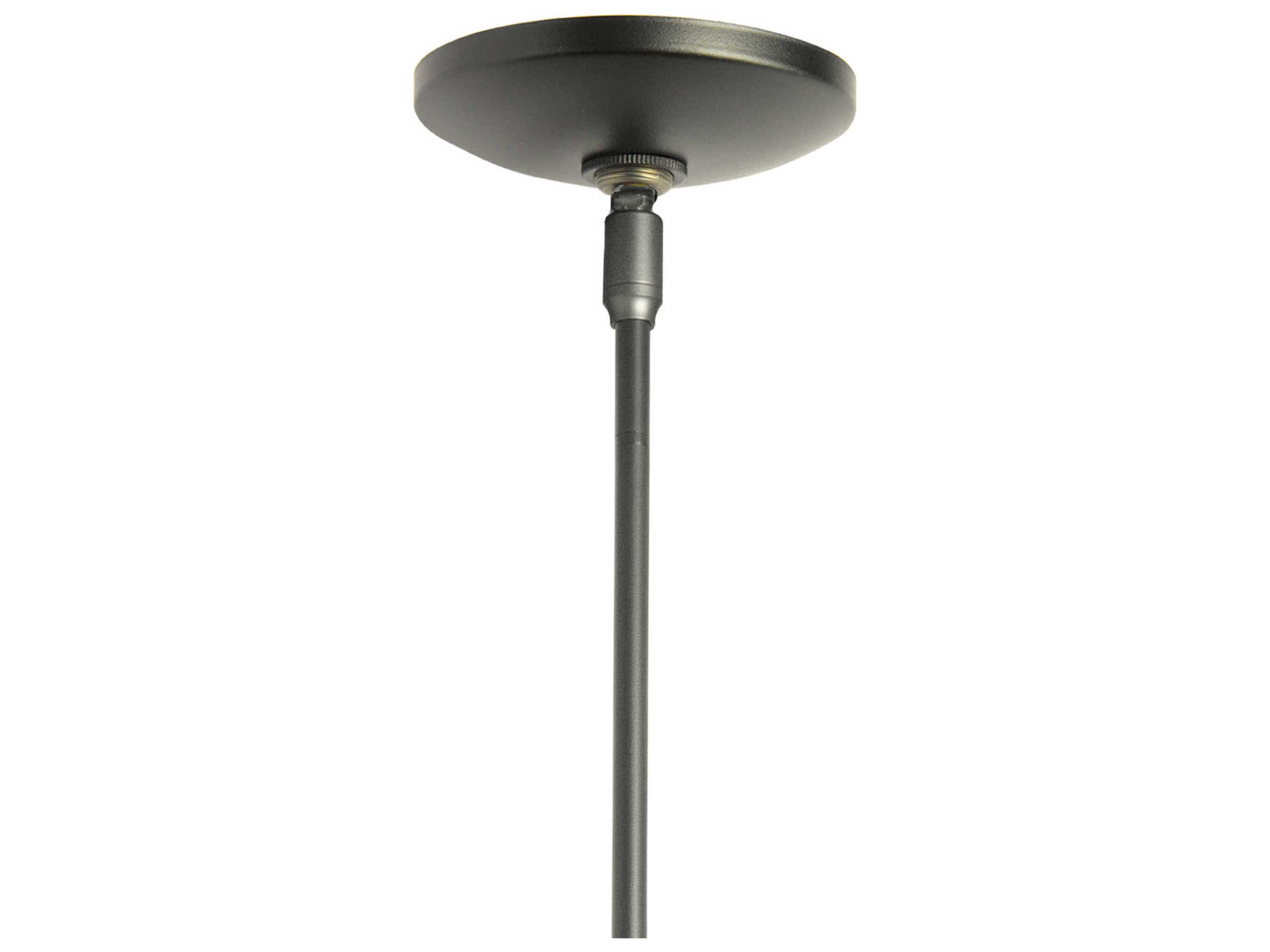 Hubbardton Forge Axis 1-Light Glass Cylinder Mini Pendant