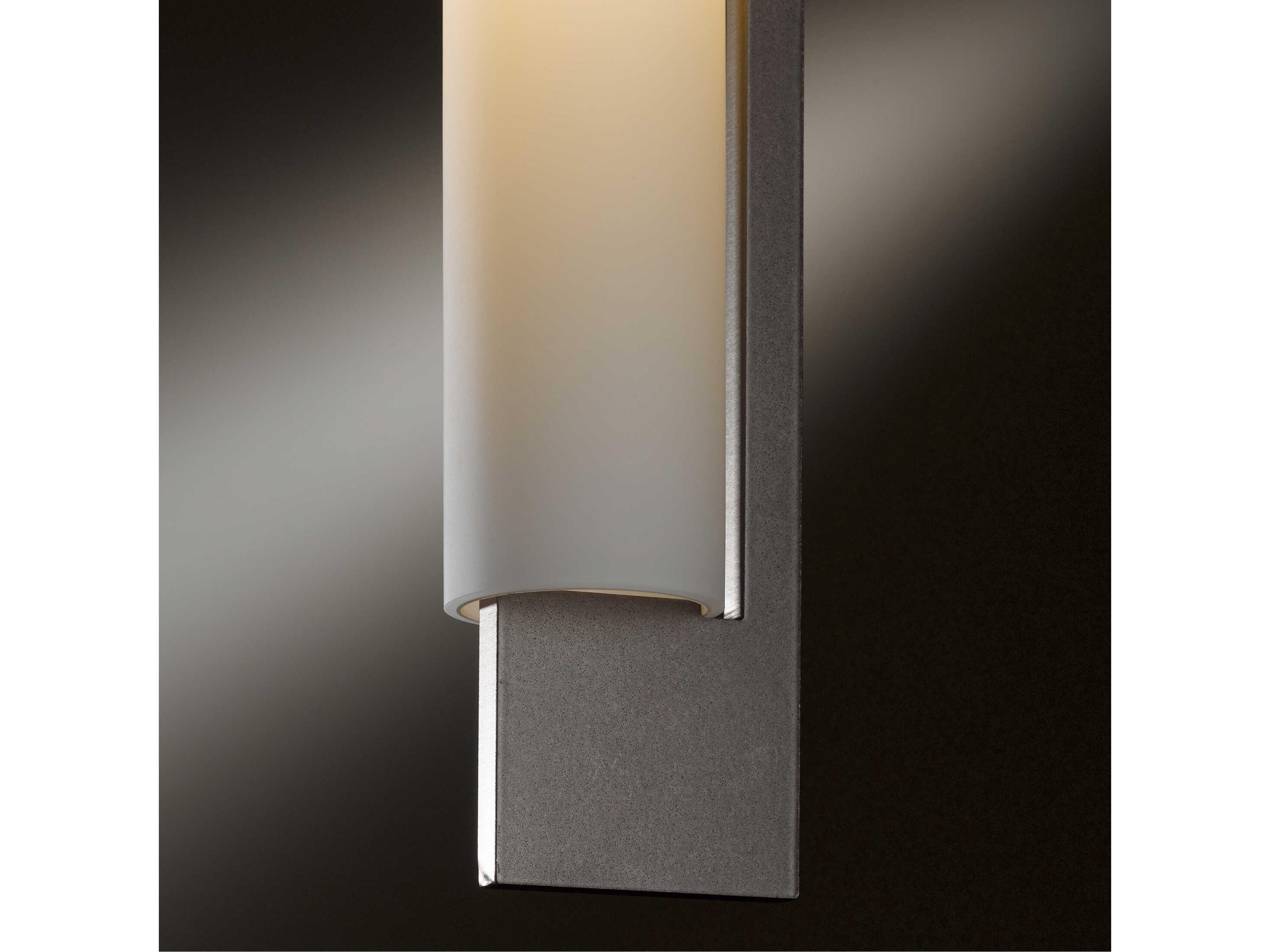 Hubbardton Forge Axis 1-Light Glass Cylinder Mini Pendant