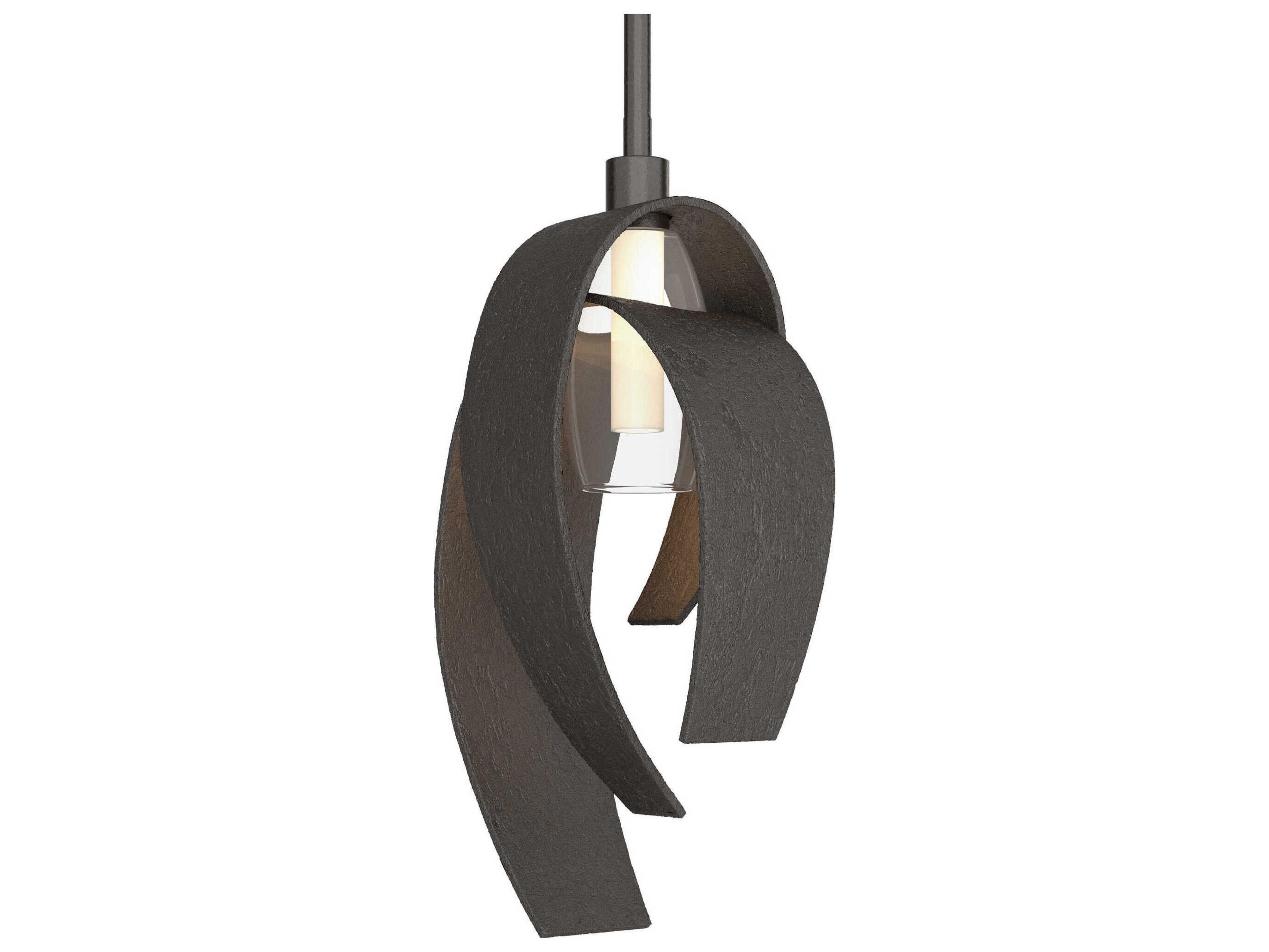 Hubbardton Forge Corona 1-Light Glass Mini Pendant