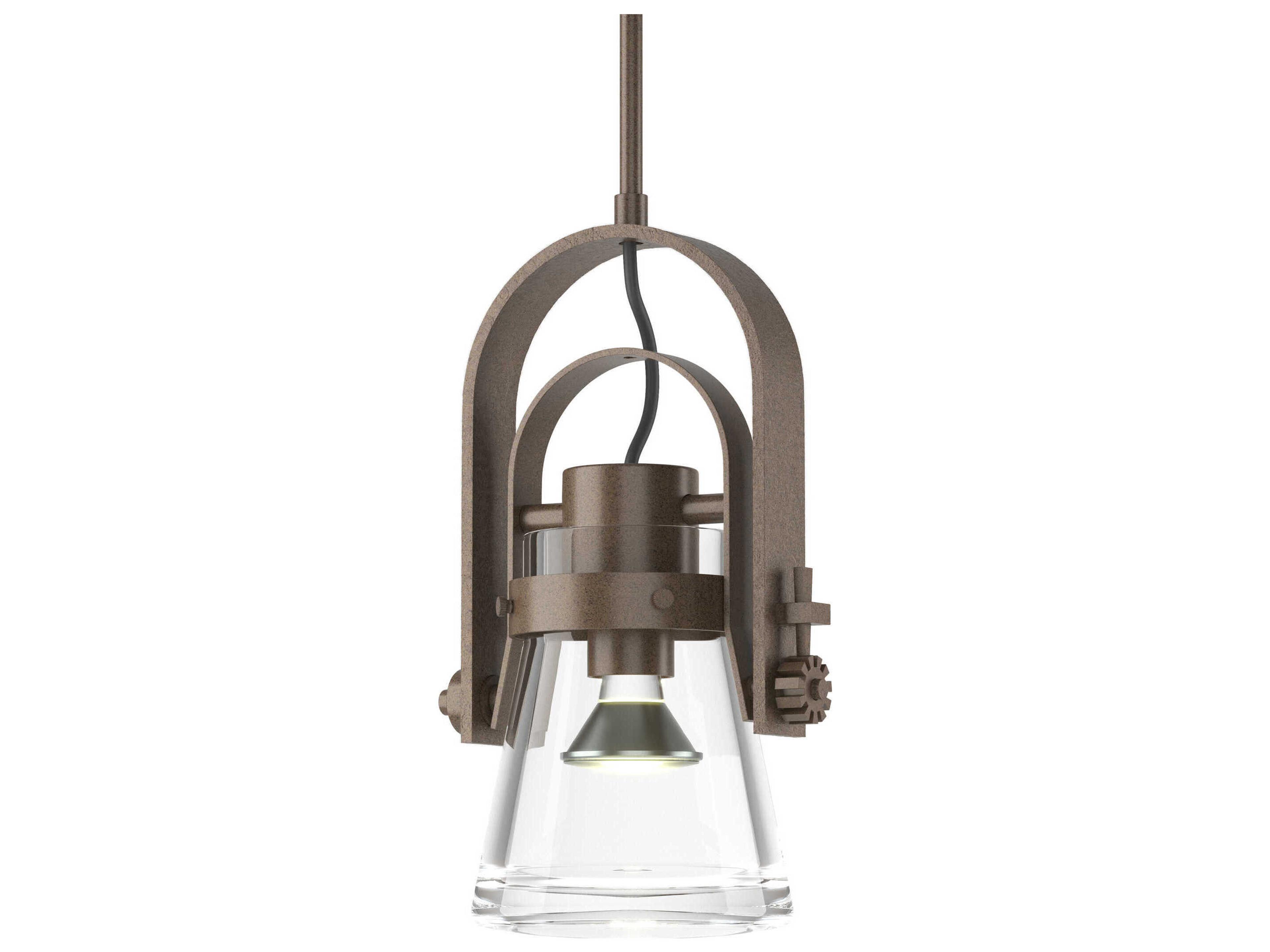 Hubbardton Forge Erlenmeyer 1-Light Glass Mini Pendant