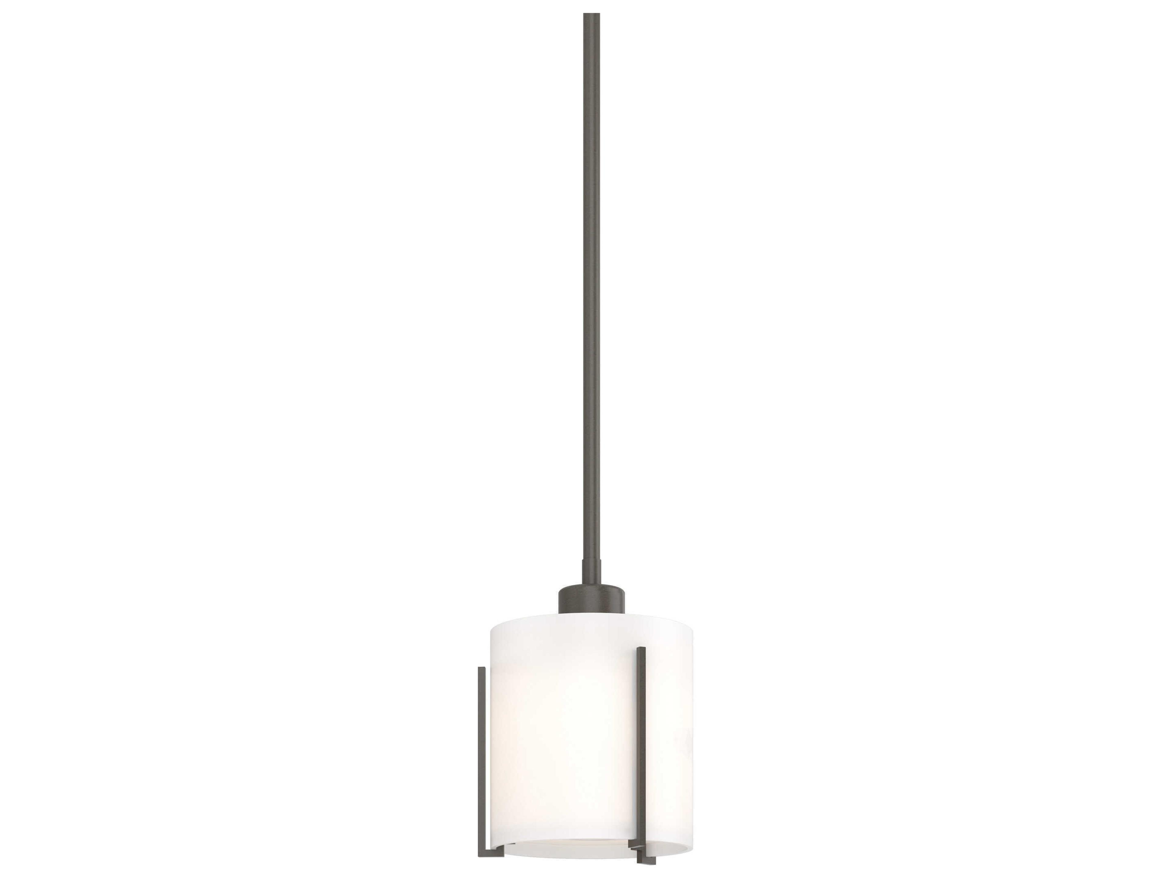 Hubbardton Forge Exos 1-Light Glass Drum Mini Pendant
