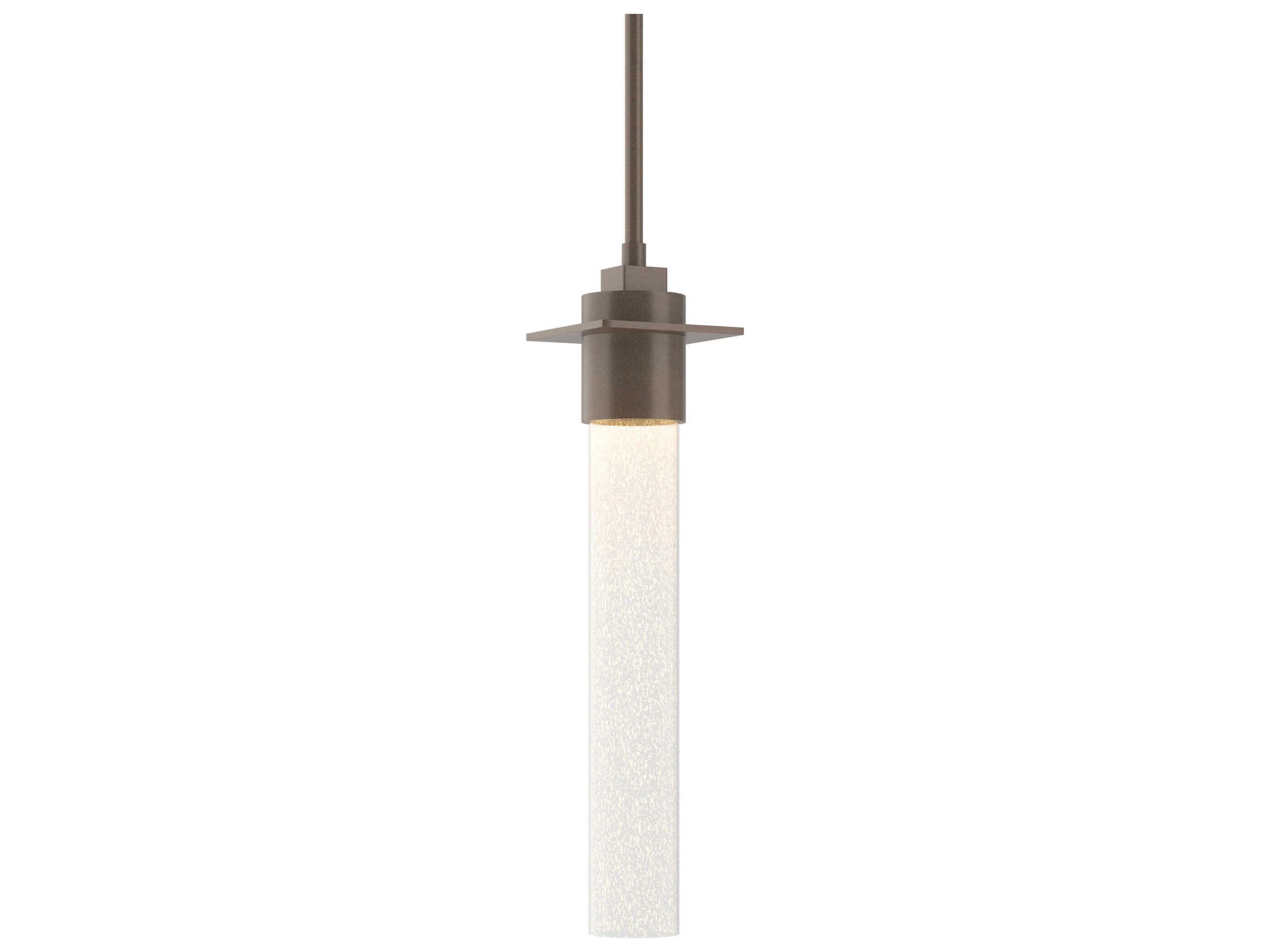 Airis Small Mini Pendant Light with Seeded Glass