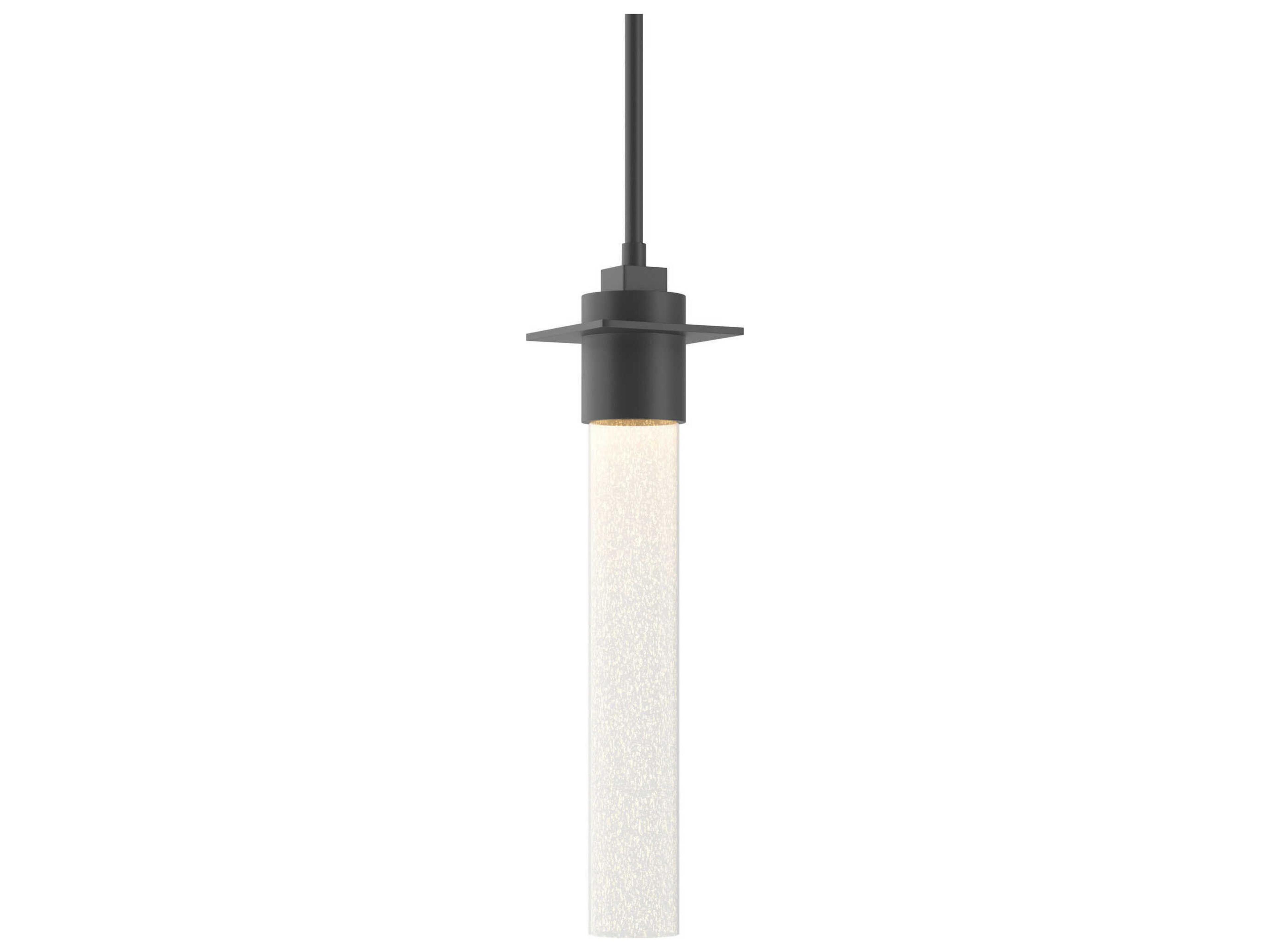Hubbardton Forge Airis 1-Light Glass Cylinder Mini Pendant