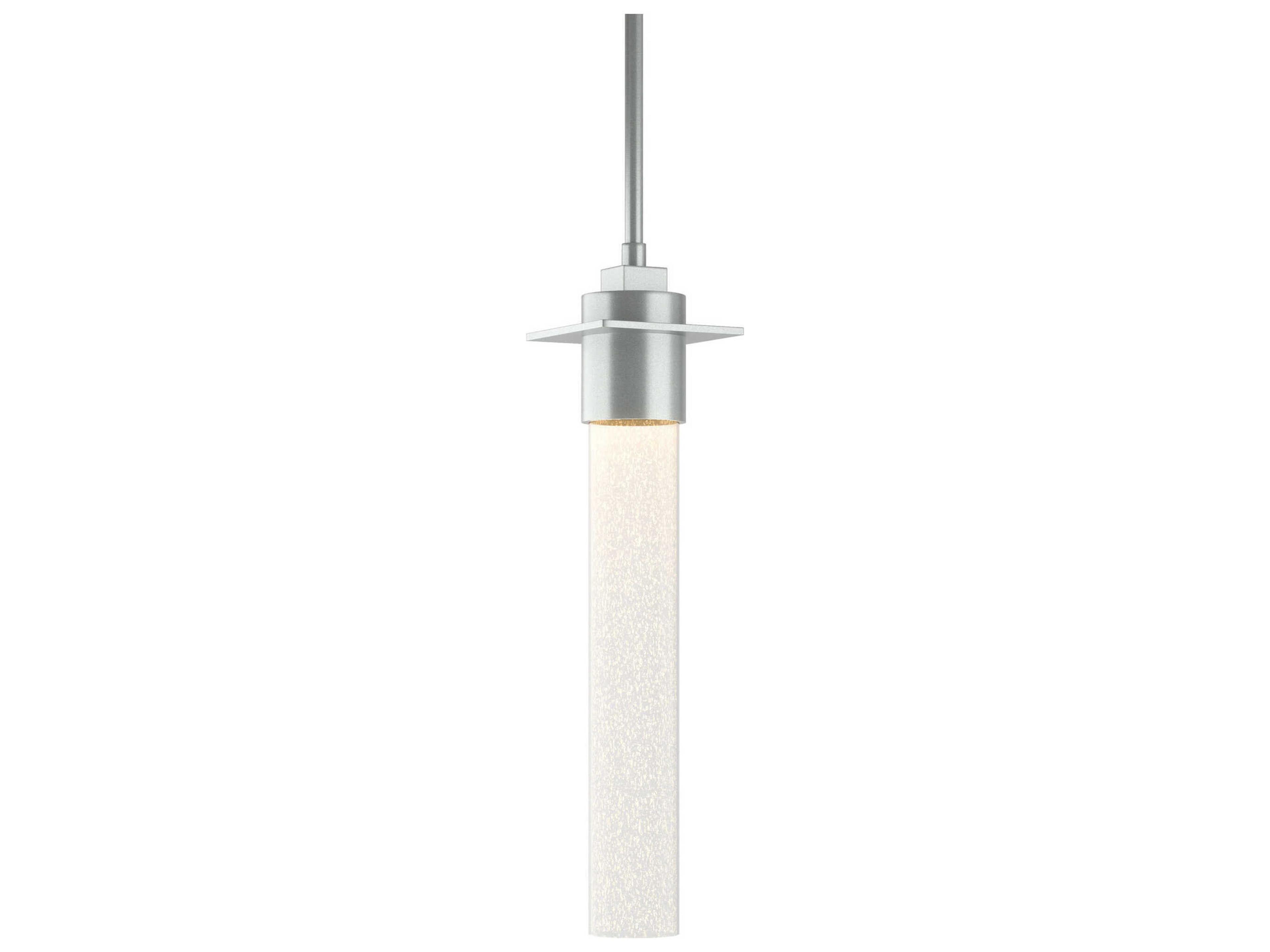 Hubbardton Forge Airis 1-Light Glass Cylinder Mini Pendant