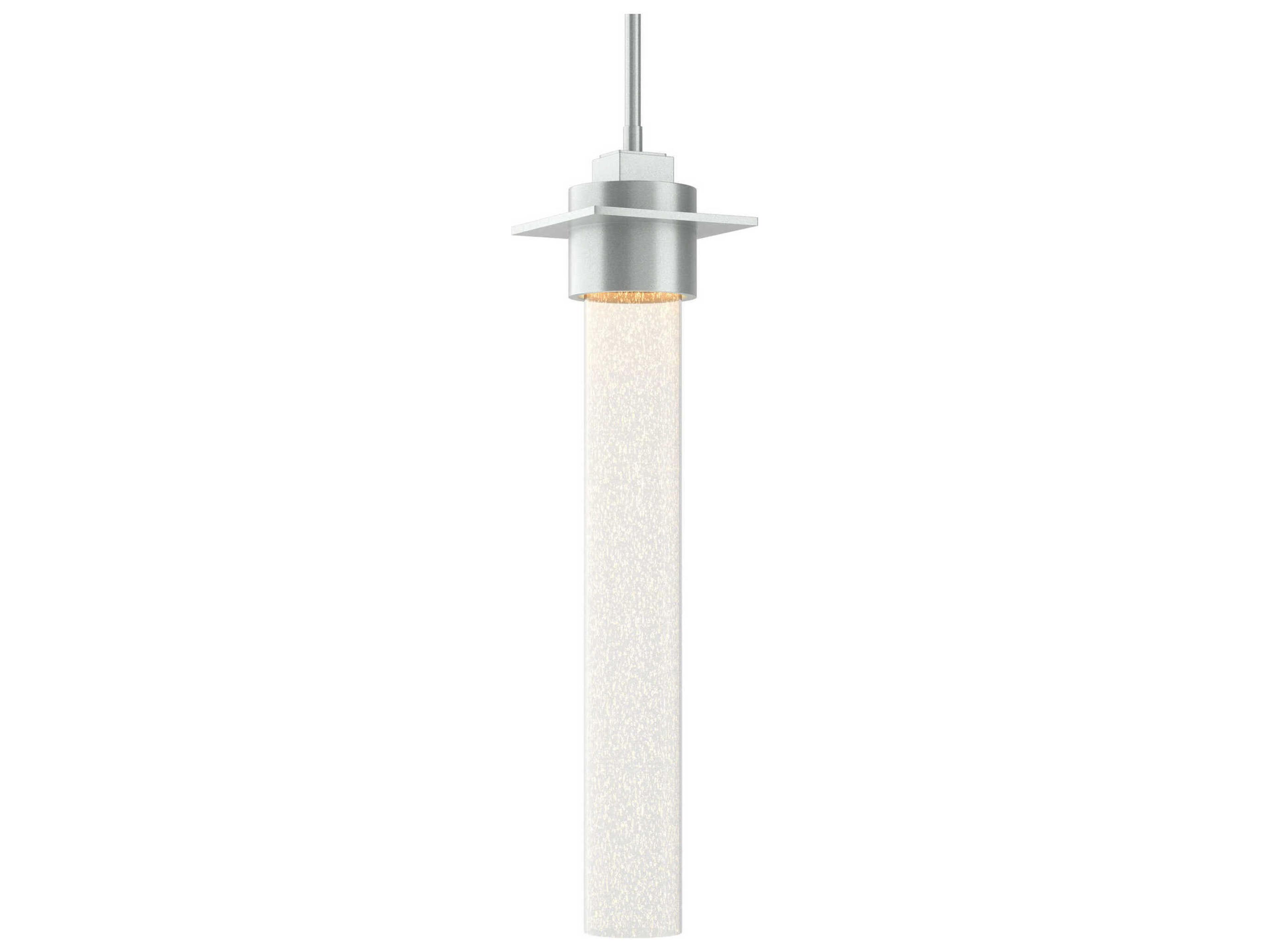 Hubbardton Forge Airis 1-Light Glass Cylinder Mini Pendant