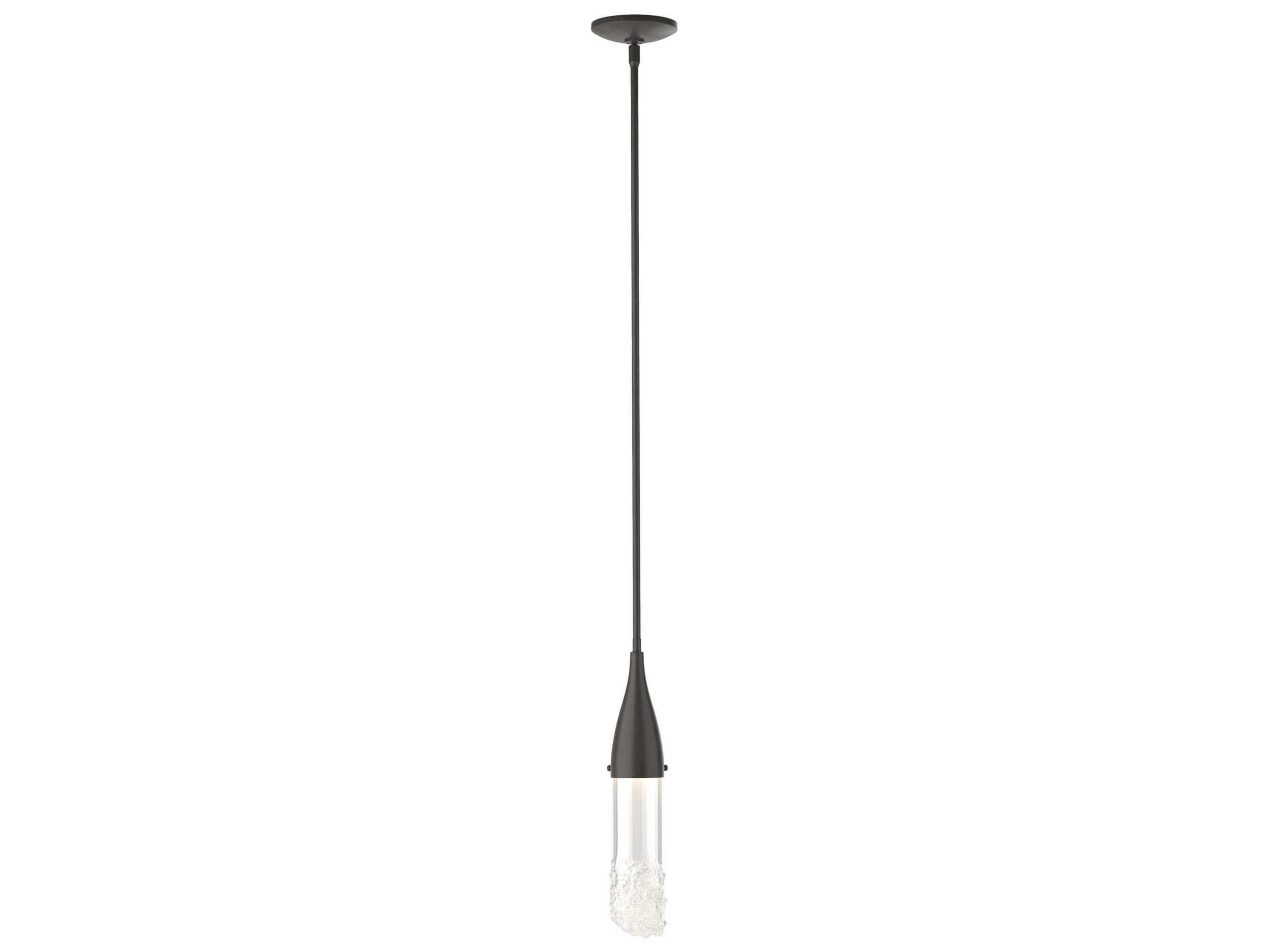 Fritz Mini Pendant Light with Fused Glass Shade