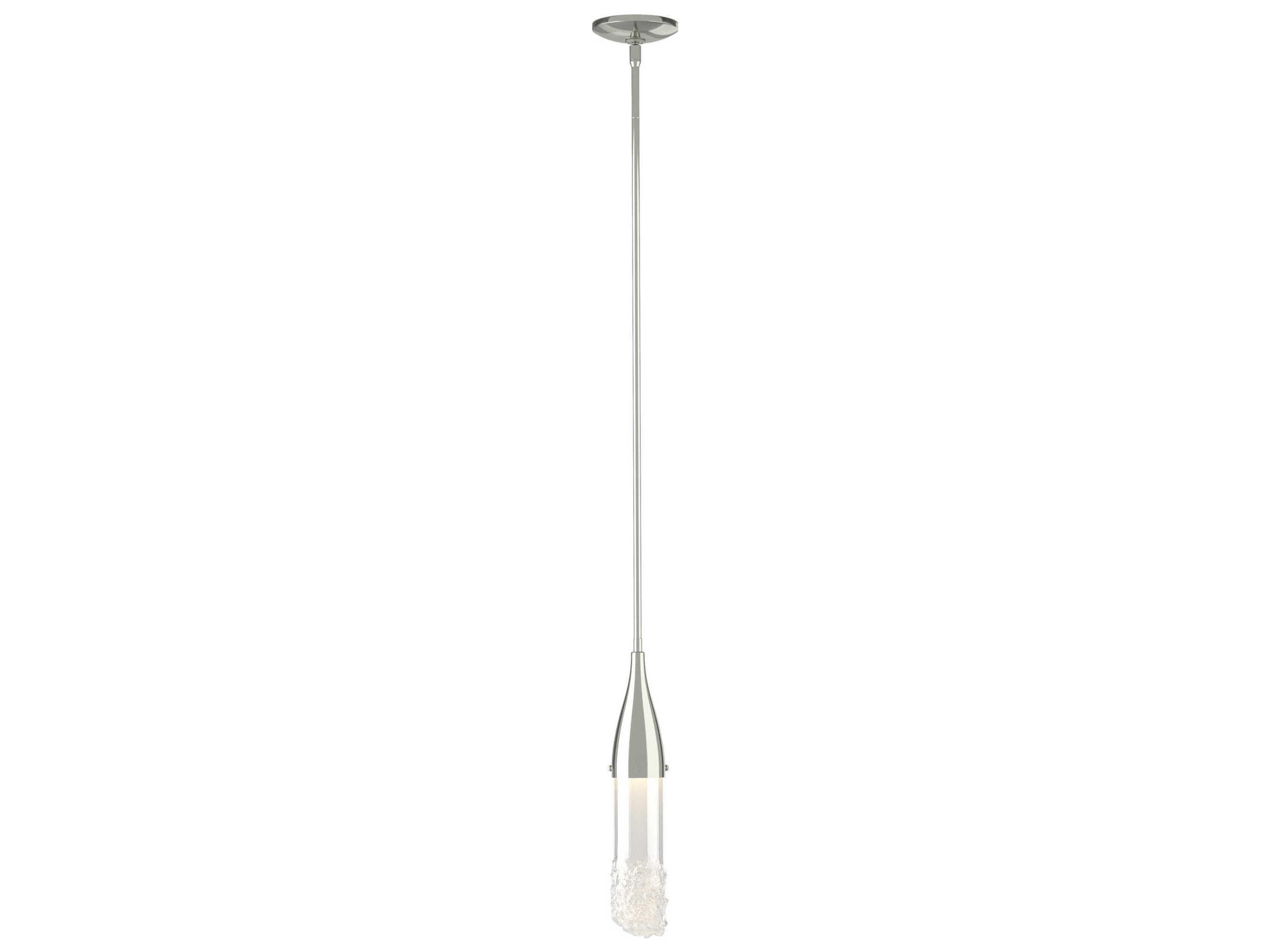 Hubbardton Forge Fritz 1-Light Glass Cylinder Mini Pendant