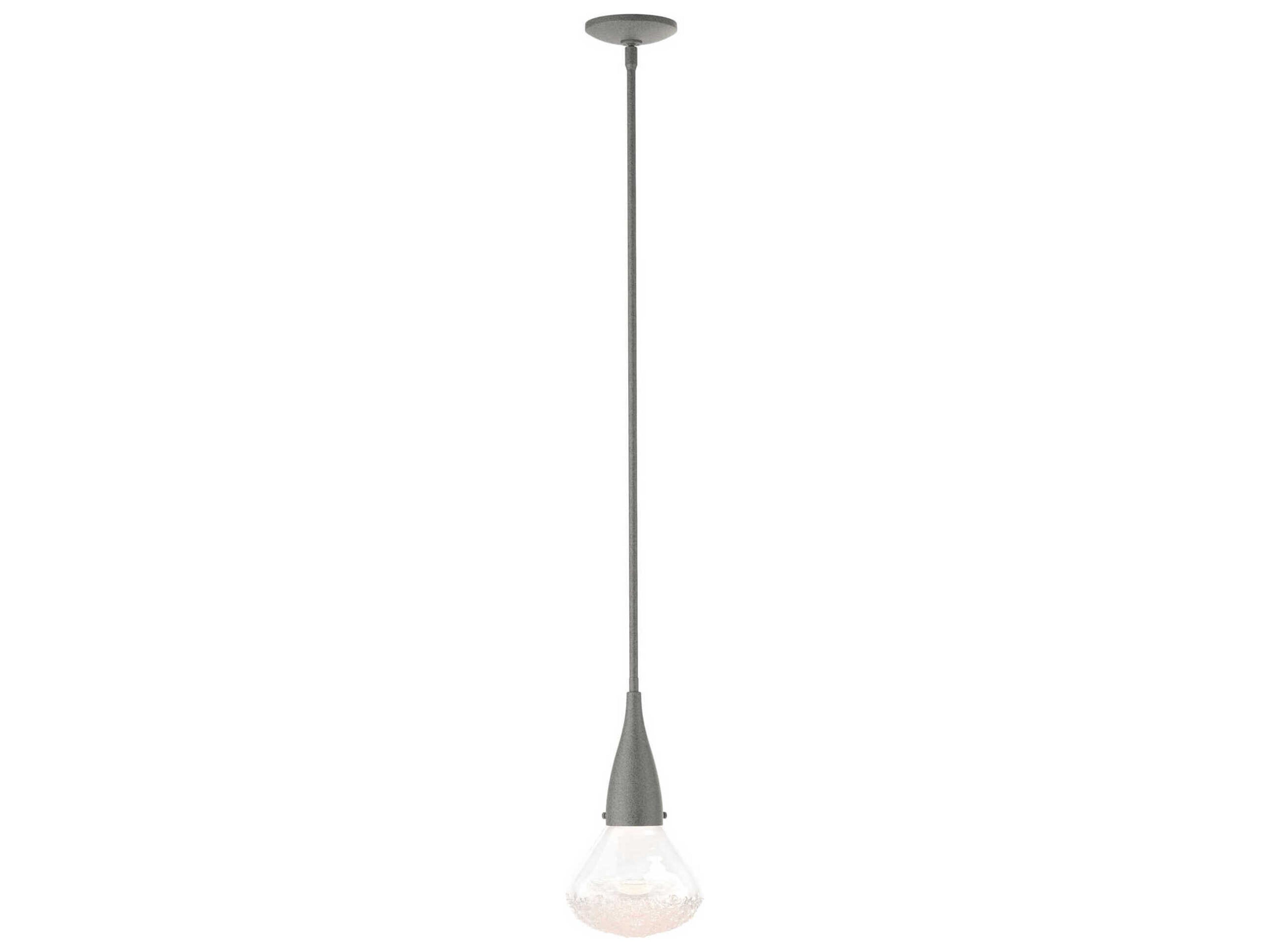 Hubbardton Forge Fritz 1-Light Glass Mini Pendant