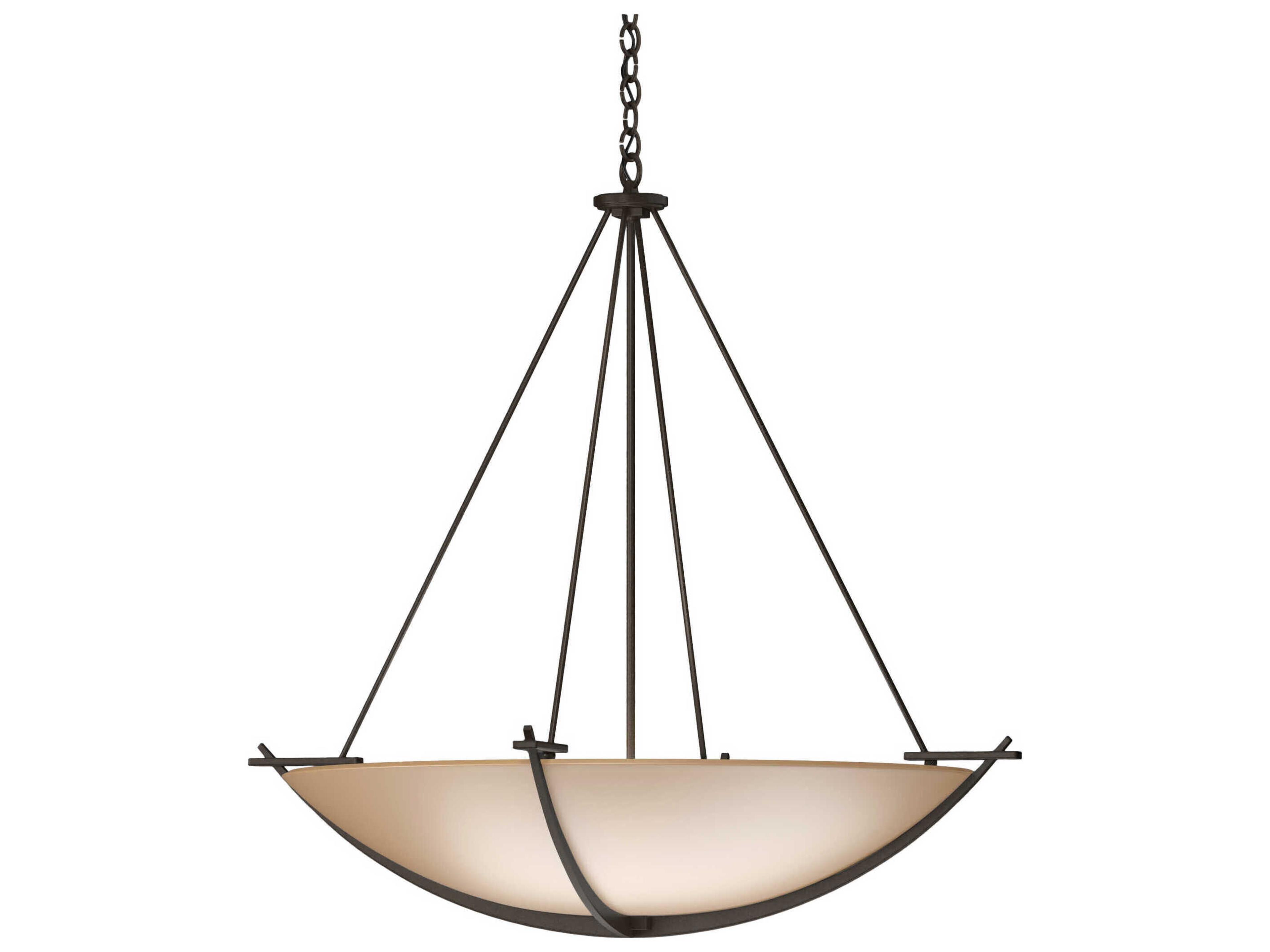 Hubbardton Forge Compass 3-Light Glass Bowl Pendant
