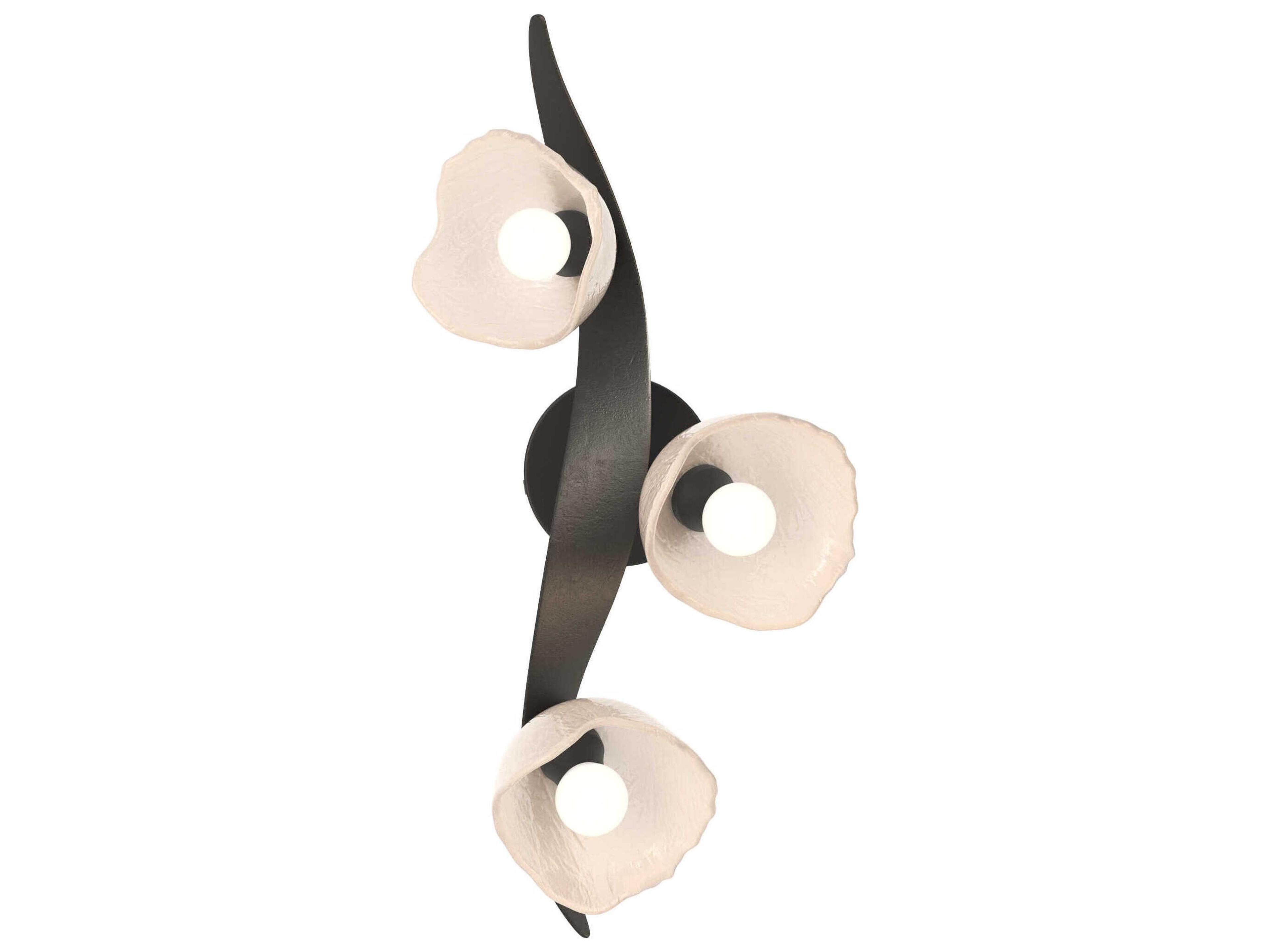 Hubbardton Forge Mika 3-Light Wall Sconce