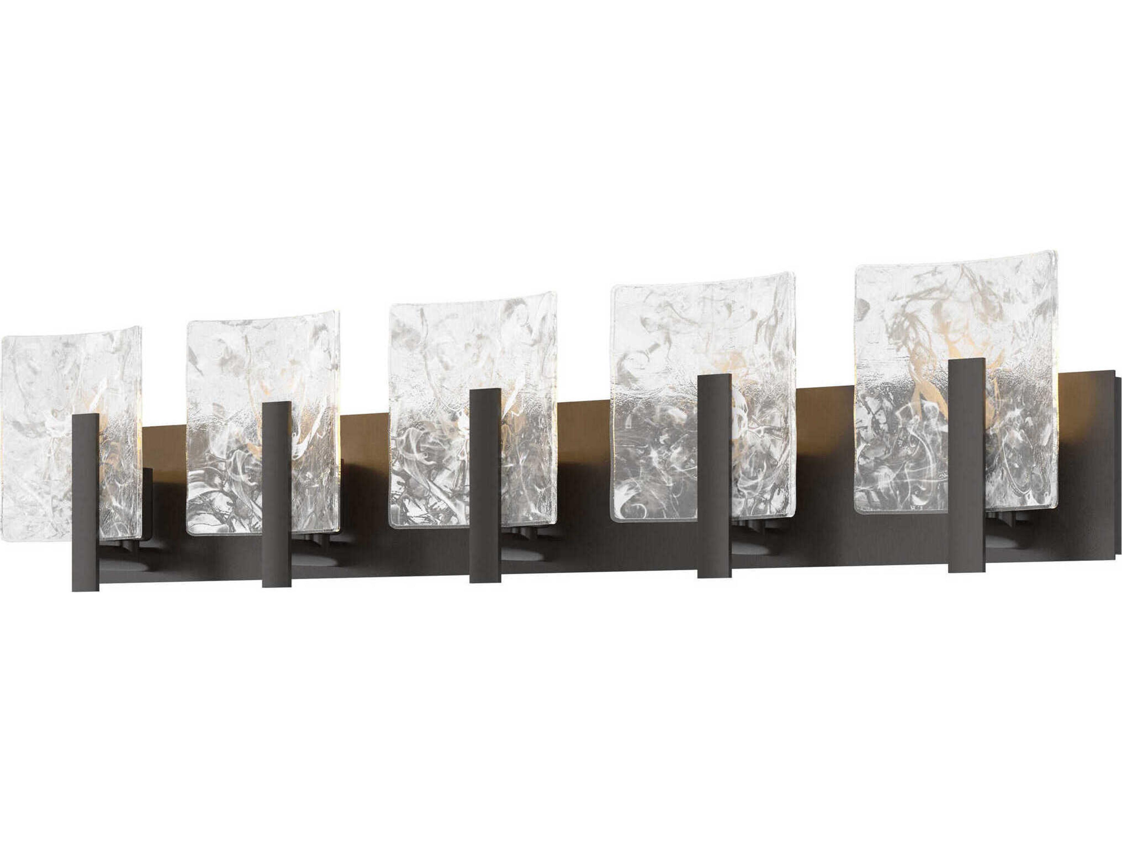 Hubbardton Forge Arc 5-Light Glass Vanity Light