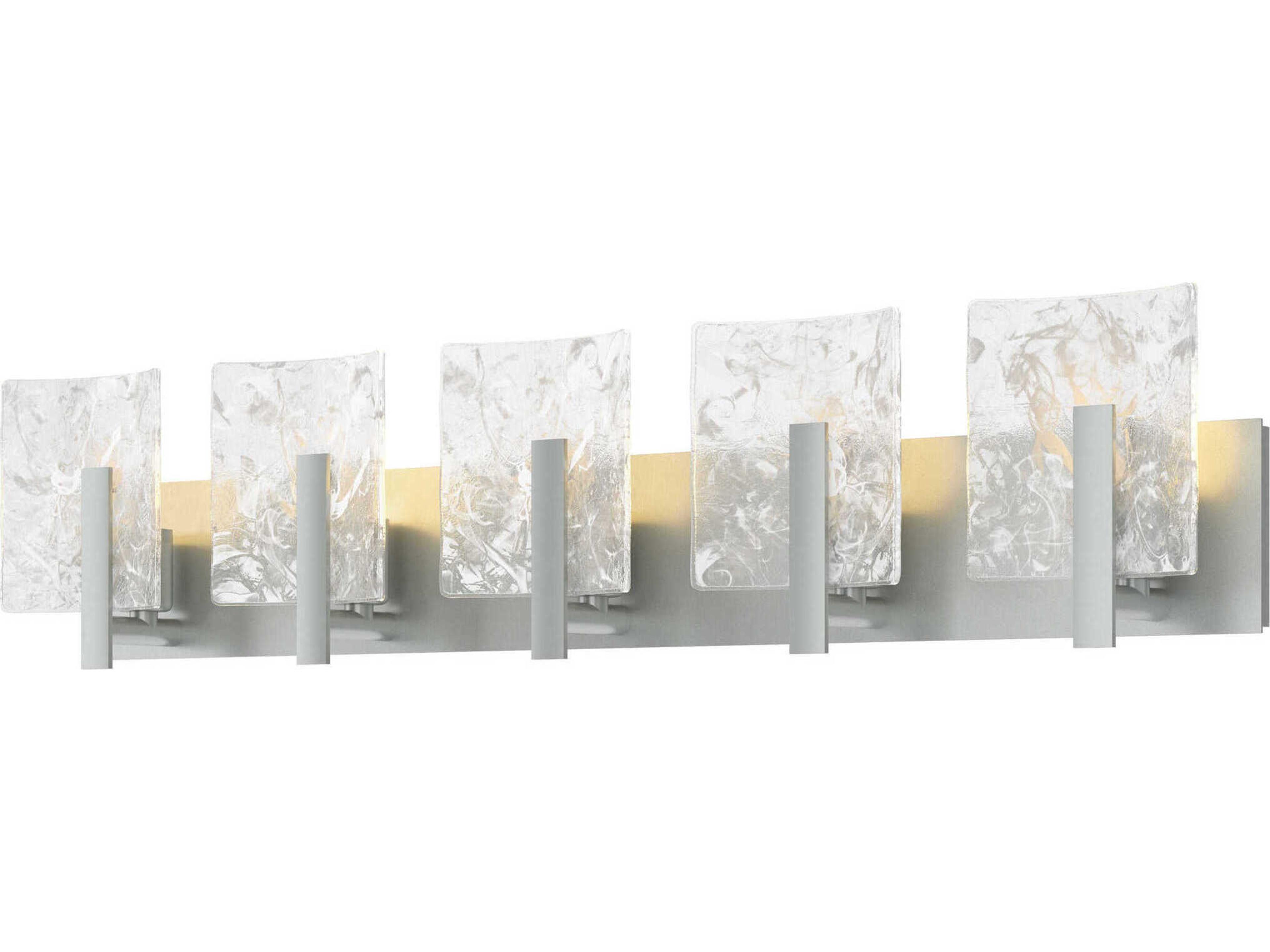 Hubbardton Forge Arc 5-Light Glass Vanity Light