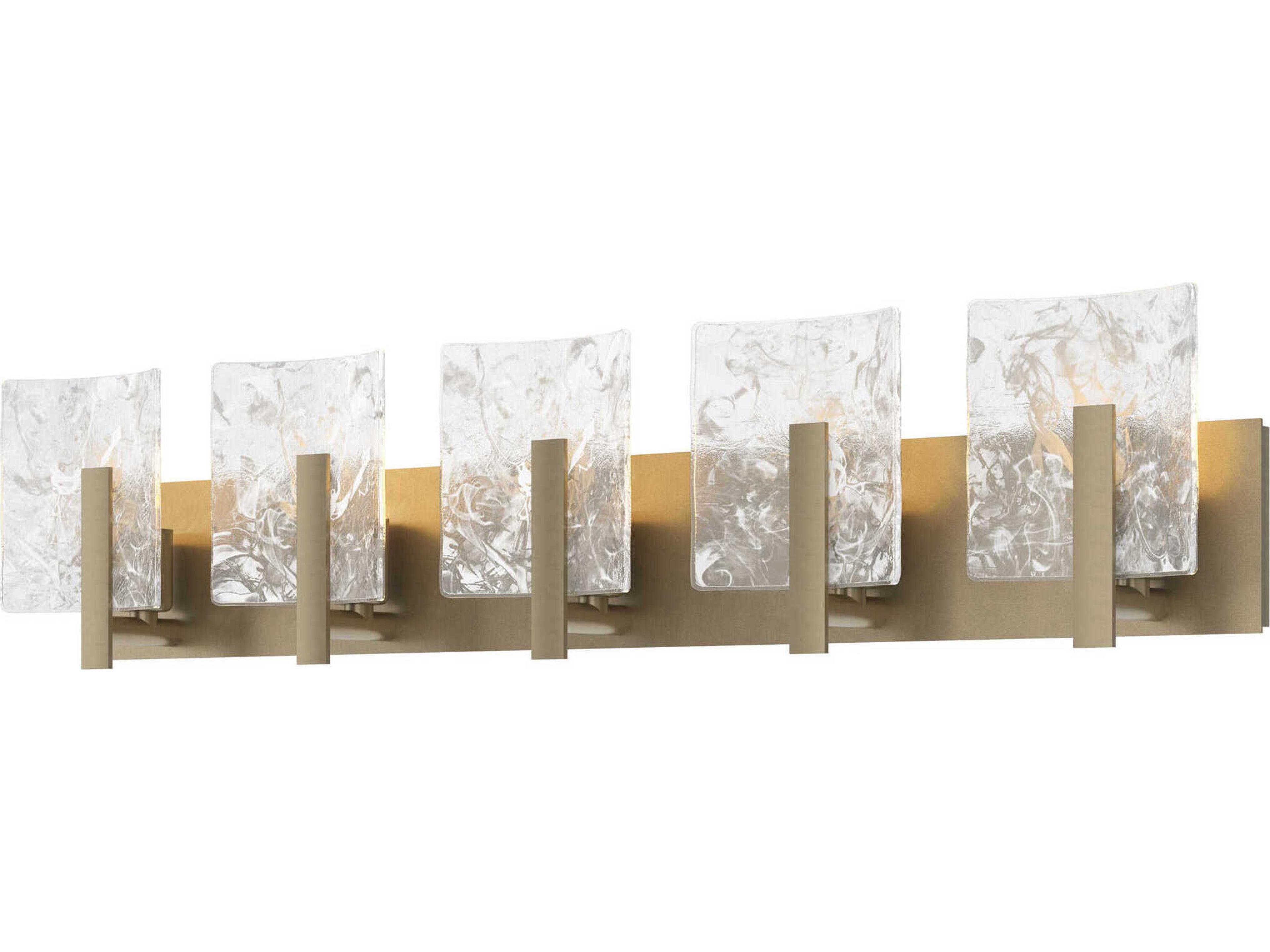 Hubbardton Forge Arc 5-Light Glass Vanity Light