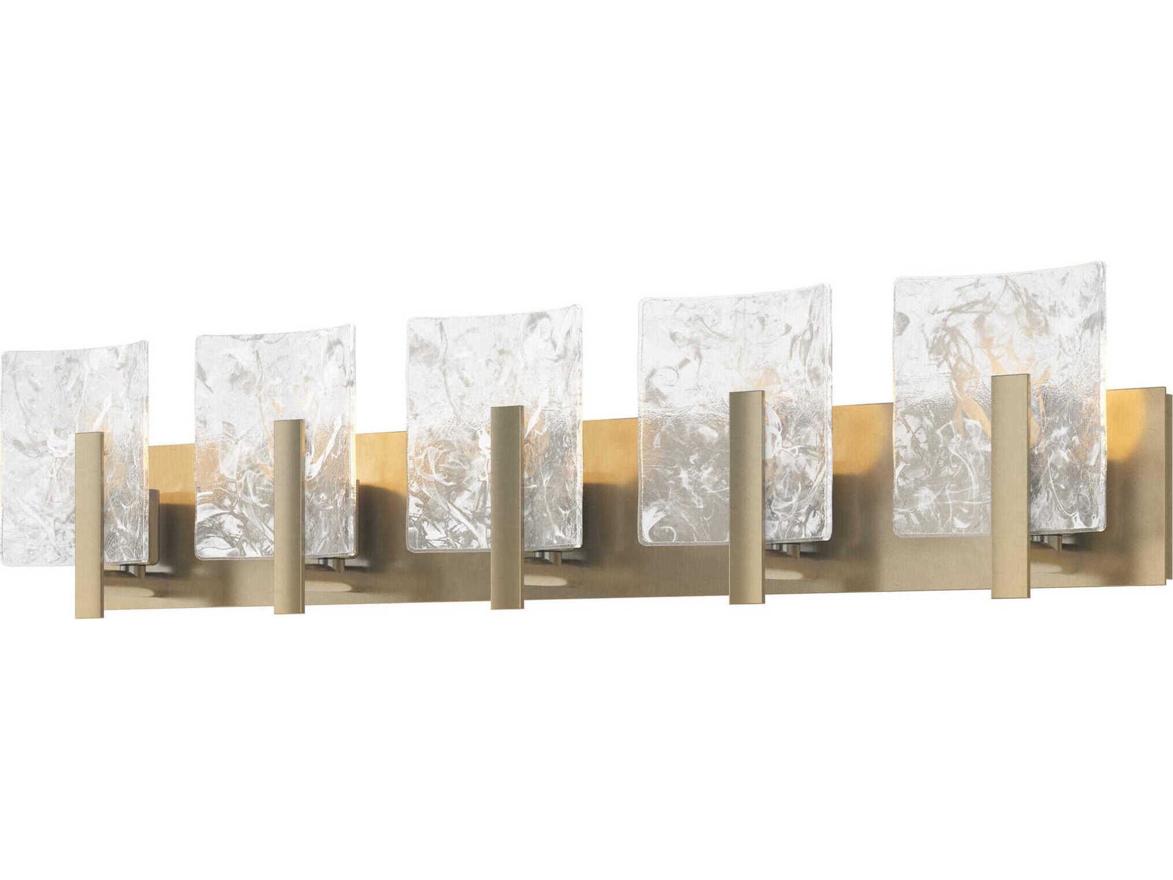 Hubbardton Forge Arc 5-Light Glass Vanity Light