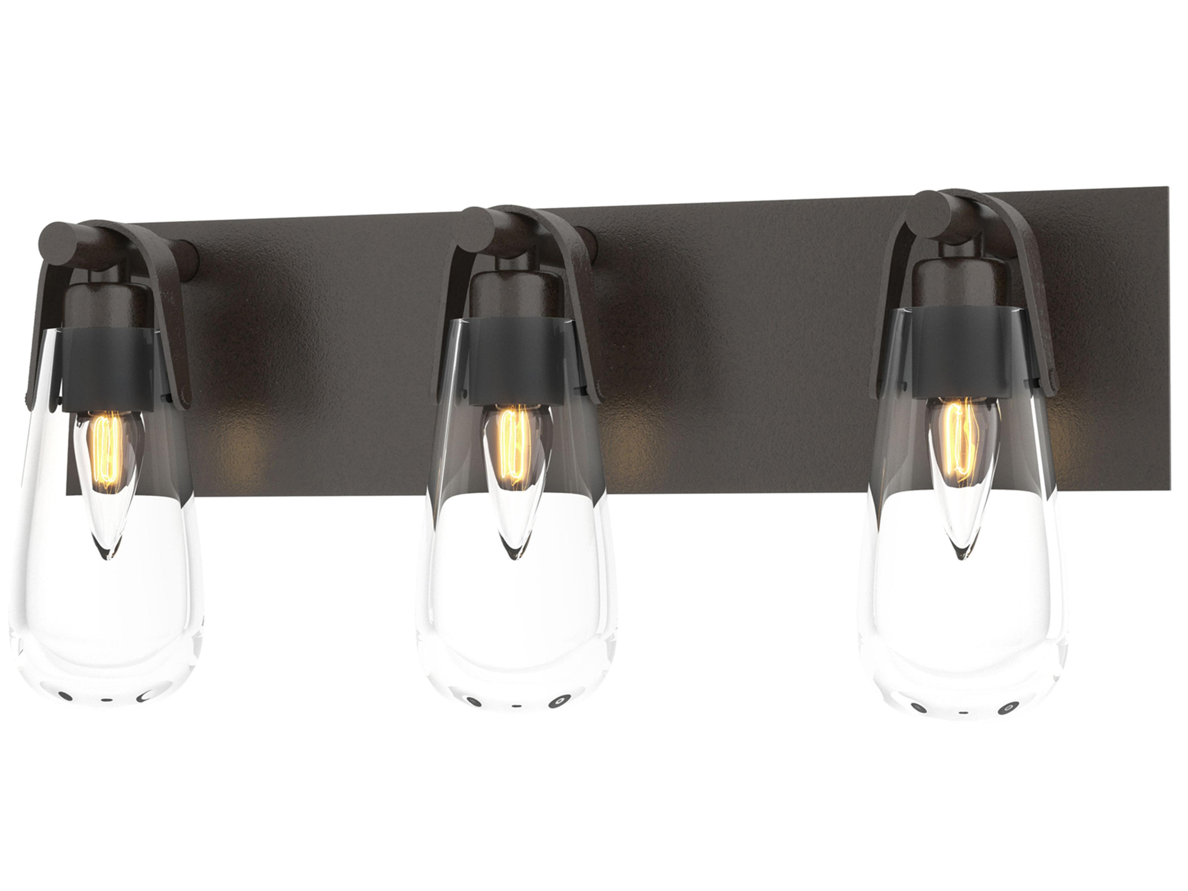 Hubbardton Forge Eos 3-Light Glass Vanity Light
